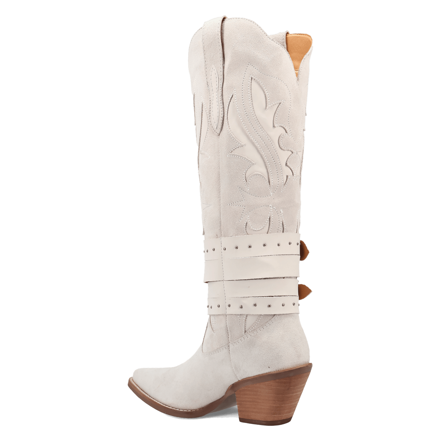 PRODUCT SHOT BUCK WILD SUEDE LEATHER BOOT AT 270 DEGREE ANGLE