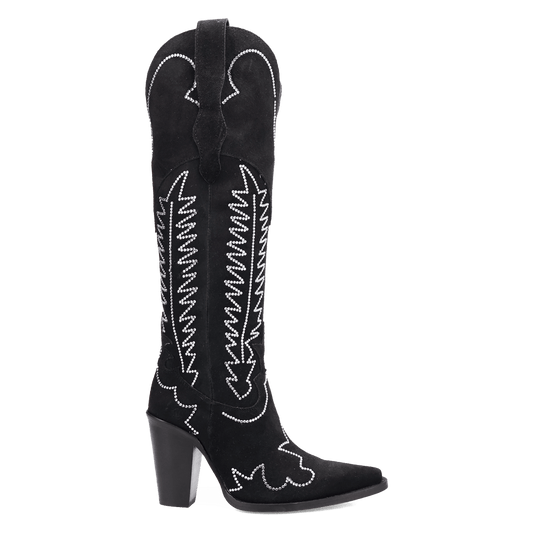 PRODUCT SHOT DOUBLE TAKE SUEDE LEATHER BOOT AT 90 DEGREE INSIDE ANGLE