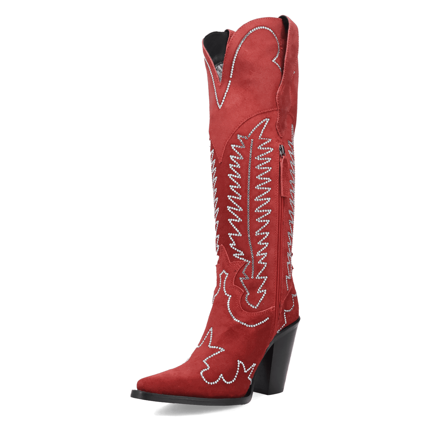 PRODUCT SHOT DOUBLE TAKE SUEDE LEATHER BOOT AT 225 DEGREE ANGLE