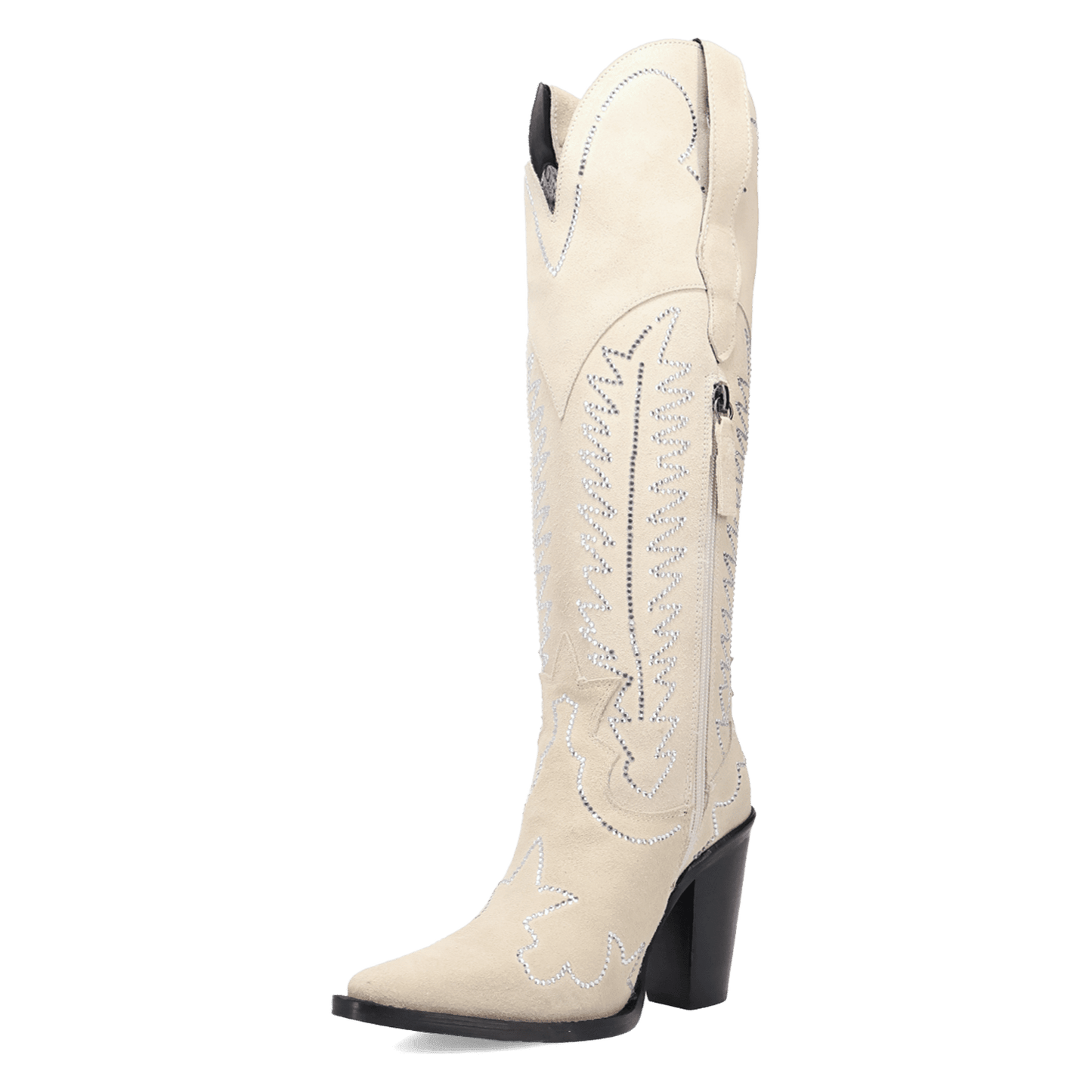 PRODUCT SHOT DOUBLE TAKE SUEDE LEATHER BOOT AT 225 DEGREE ANGLE