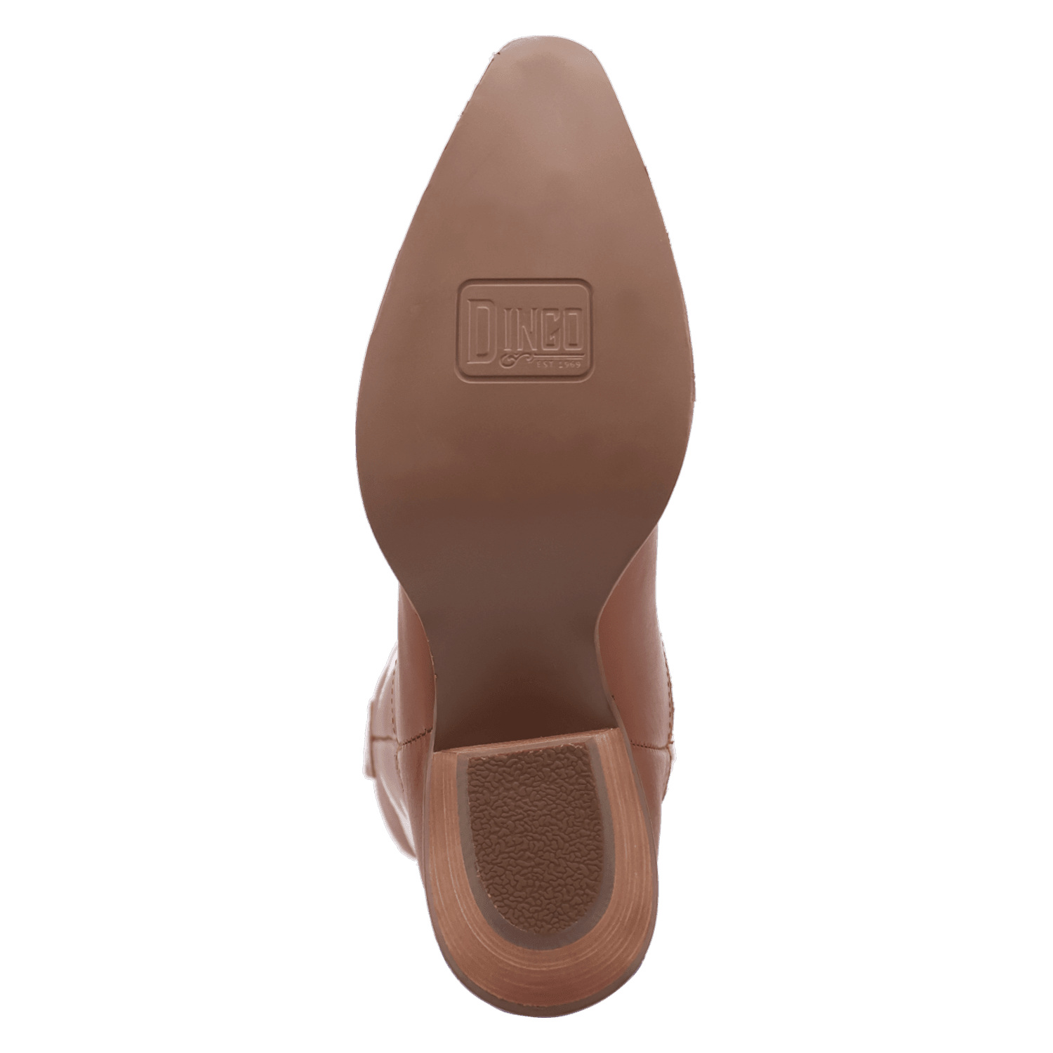 PRODUCT SHOT THUNDERBOLT LEATHER BOOT AT OUTSOLE ANGLE