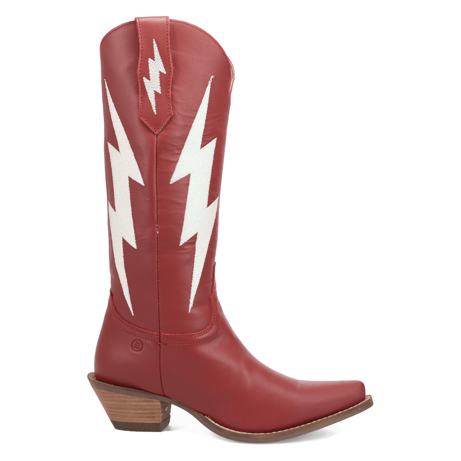 PRODUCT SHOT THUNDERBOLT LEATHER BOOT AT 90 DEGREE INSIDE ANGLE