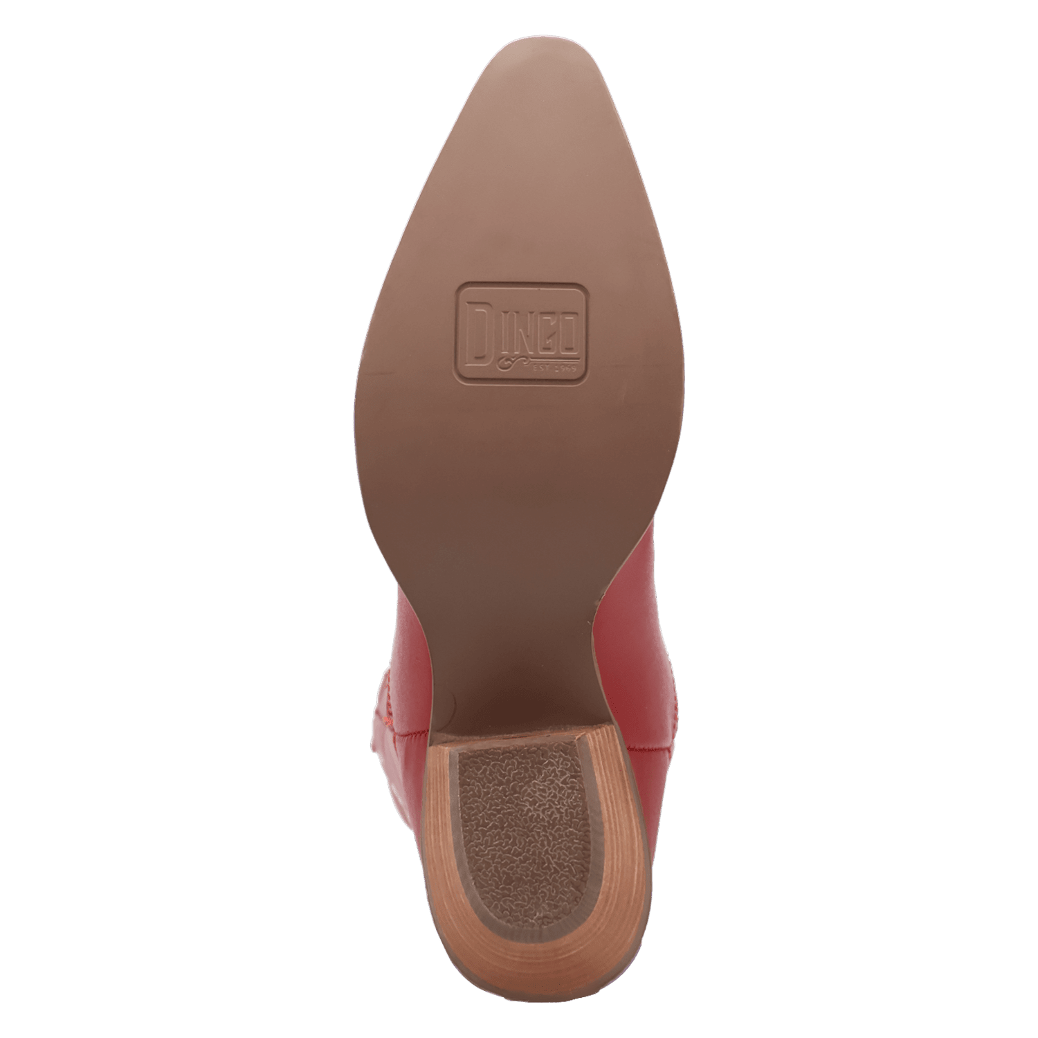 PRODUCT SHOT THUNDERBOLT LEATHER BOOT AT OUTSOLE ANGLE