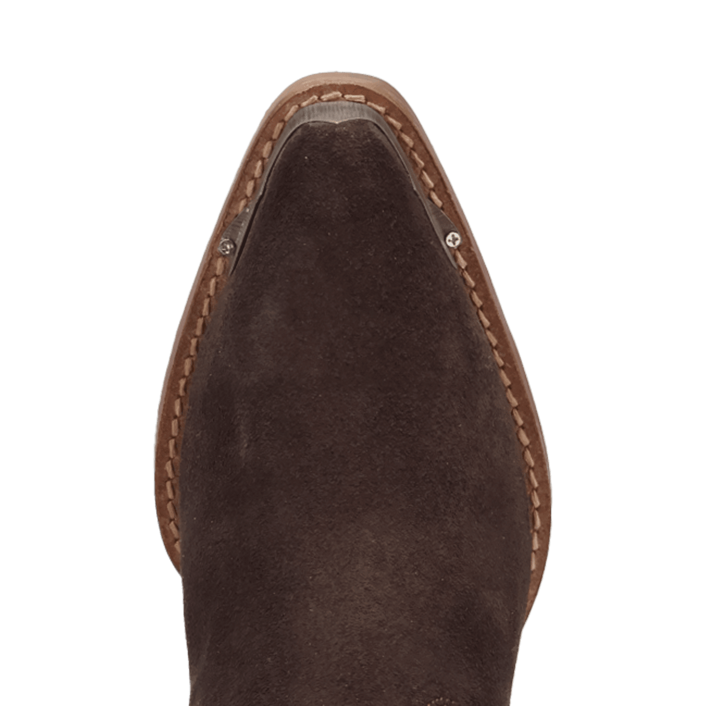 PRODUCT SHOT TEXAS CHARM SUEDE LEATHER BOOTIE AT TOE ANGLE