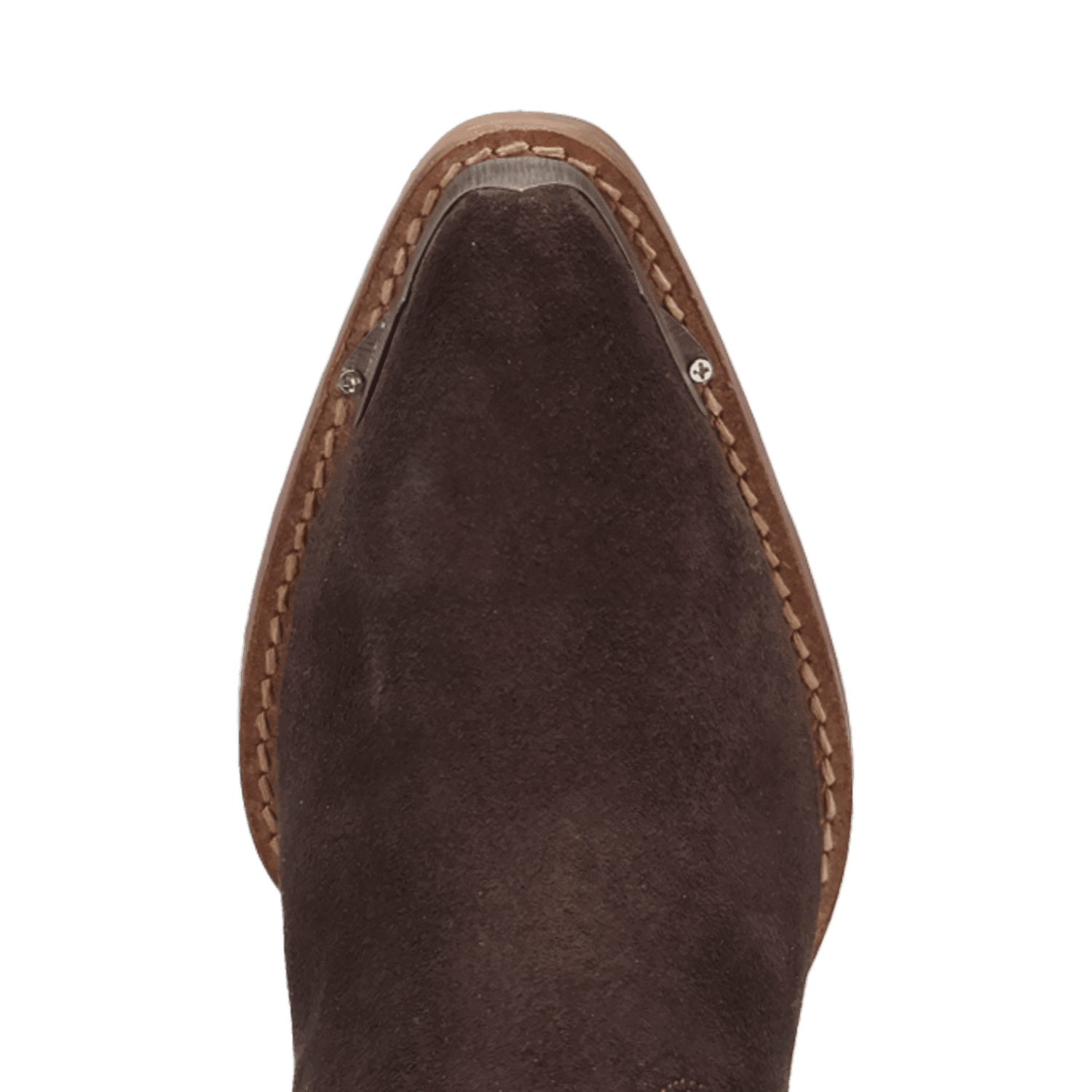 PRODUCT SHOT TEXAS CHARM SUEDE LEATHER BOOTIE AT TOE ANGLE