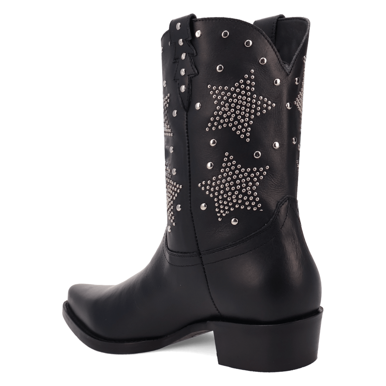 PRODUCT SHOT LONE STAR LEATHER BOOT AT 270 DEGREE ANGLE