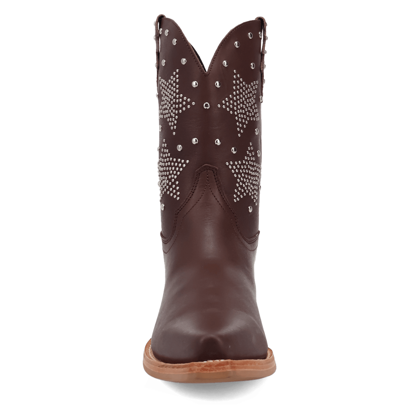 PRODUCT SHOT LONE STAR LEATHER BOOT AT FRONT ANGLE