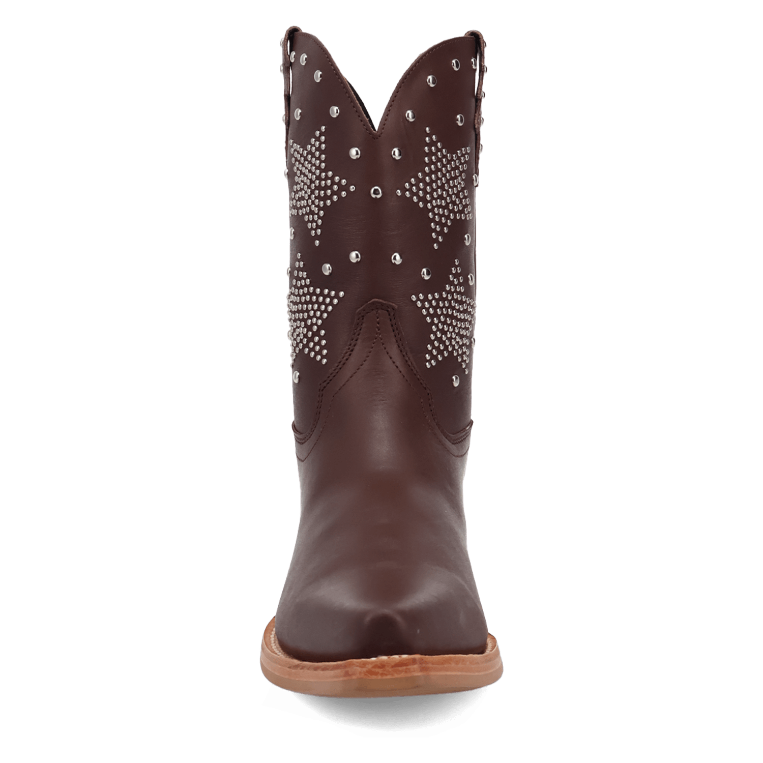 PRODUCT SHOT LONE STAR LEATHER BOOT AT FRONT ANGLE