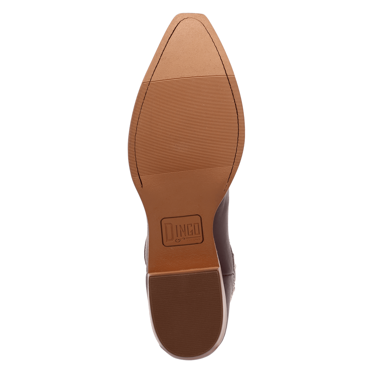 PRODUCT SHOT LONE STAR LEATHER BOOT AT OUTSOLE ANGLE