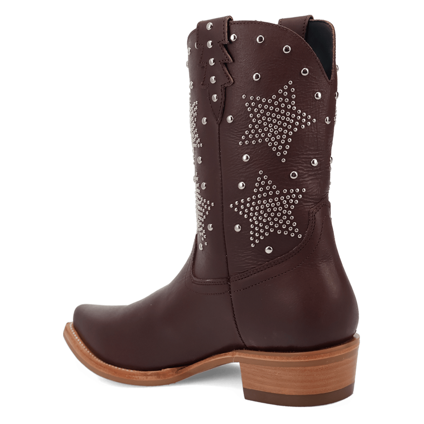 PRODUCT SHOT LONE STAR LEATHER BOOT AT 270 DEGREE ANGLE