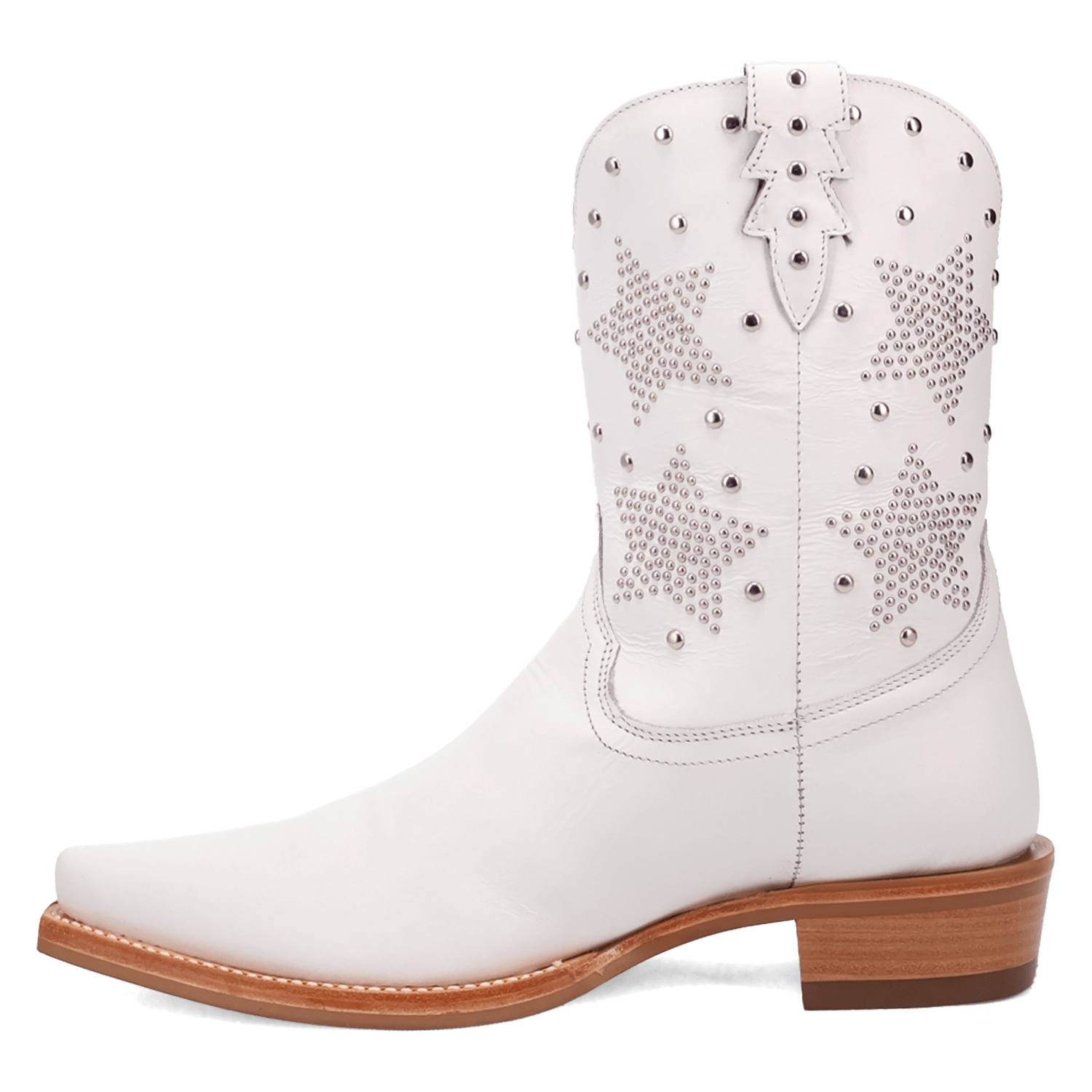 PRODUCT SHOT LONE STAR LEATHER BOOT AT 135 DEGREE OUTSIDE ANGLE