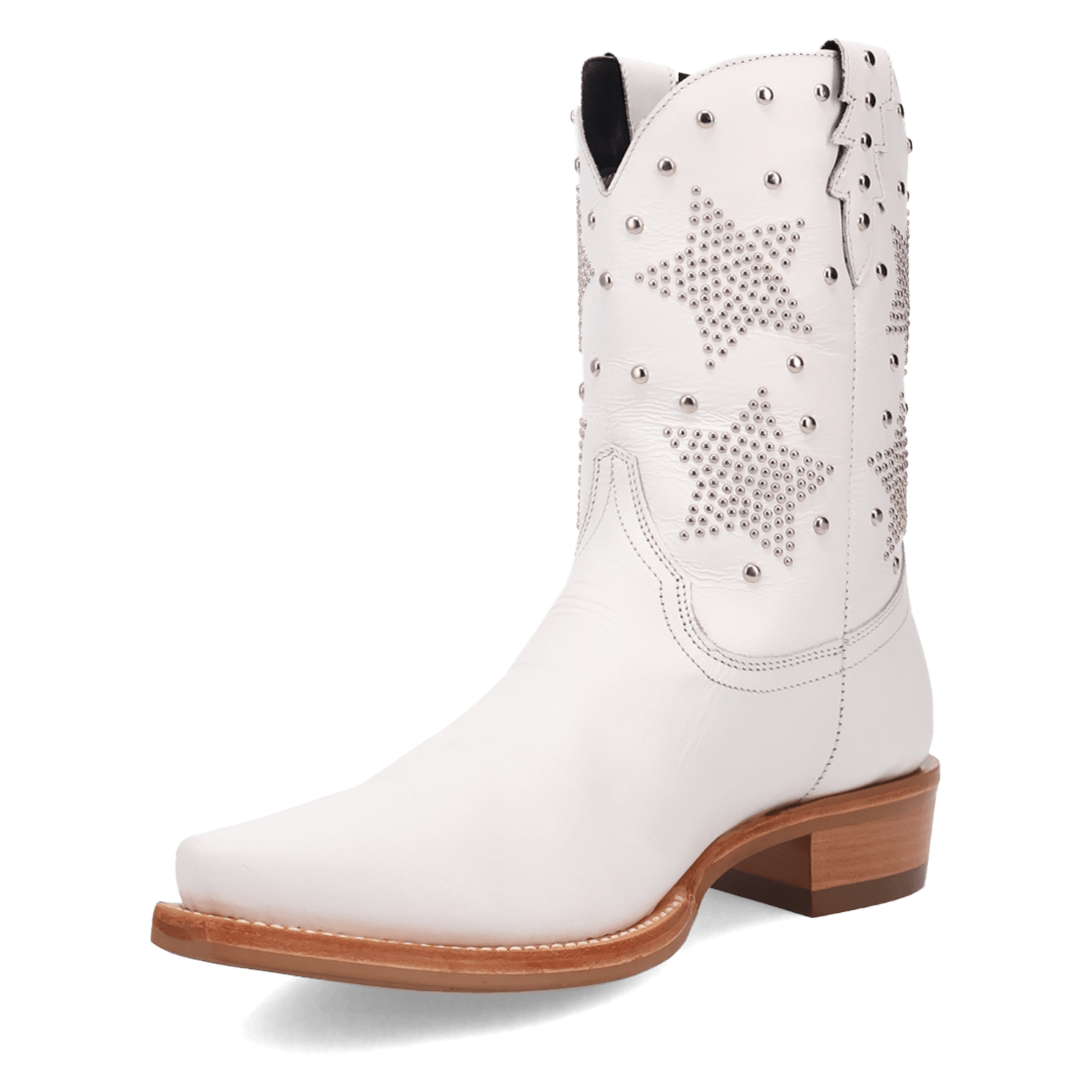 PRODUCT SHOT LONE STAR LEATHER BOOT AT 225 DEGREE ANGLE