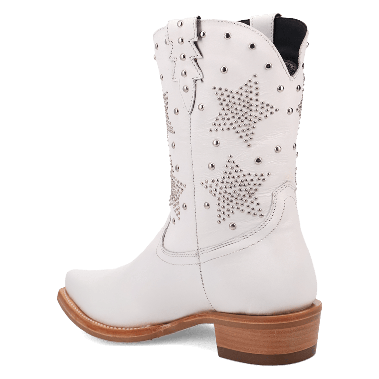 PRODUCT SHOT LONE STAR LEATHER BOOT AT 270 DEGREE ANGLE
