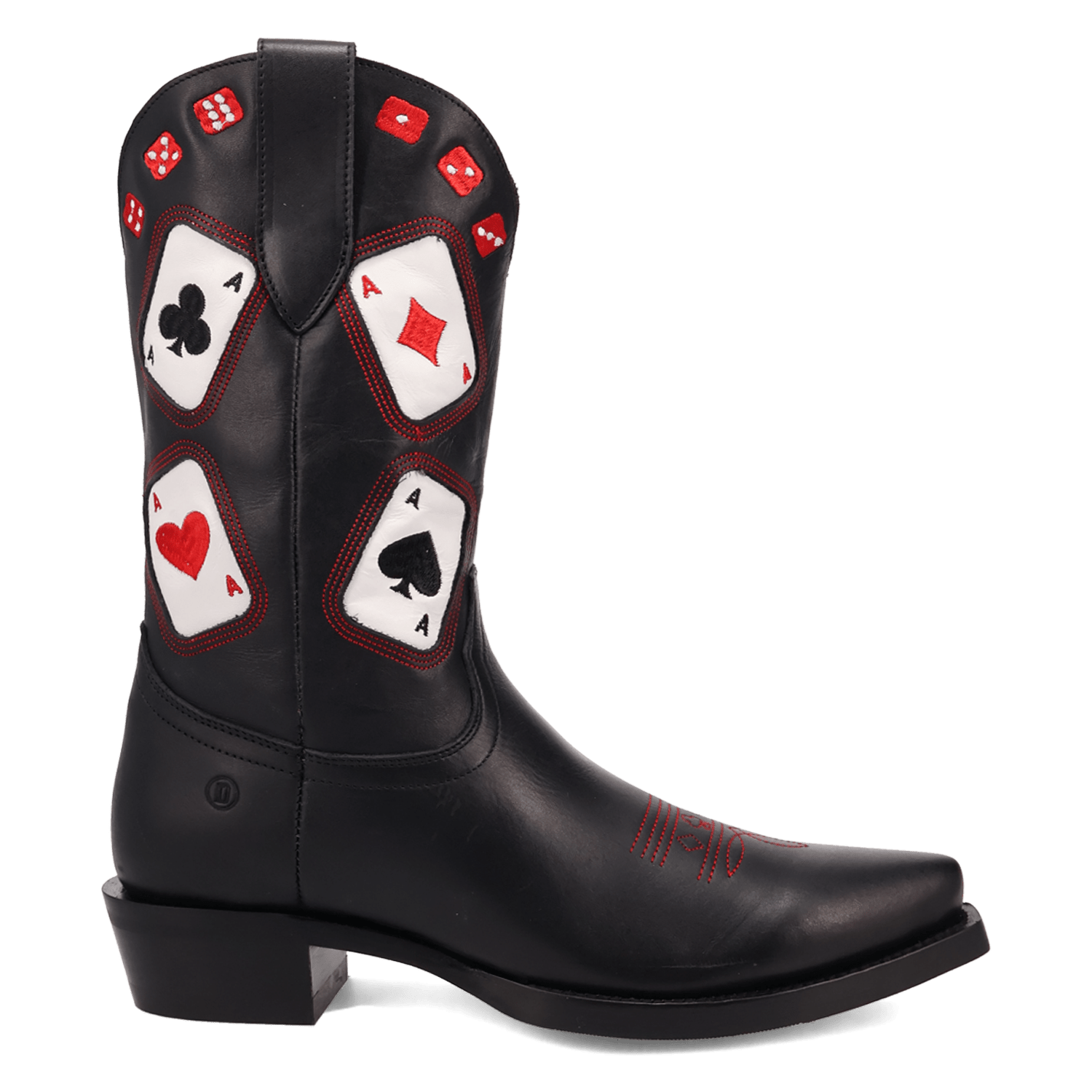 PRODUCT SHOT ACE HIGH LEATHER BOOT AT 90 DEGREE INSIDE ANGLE