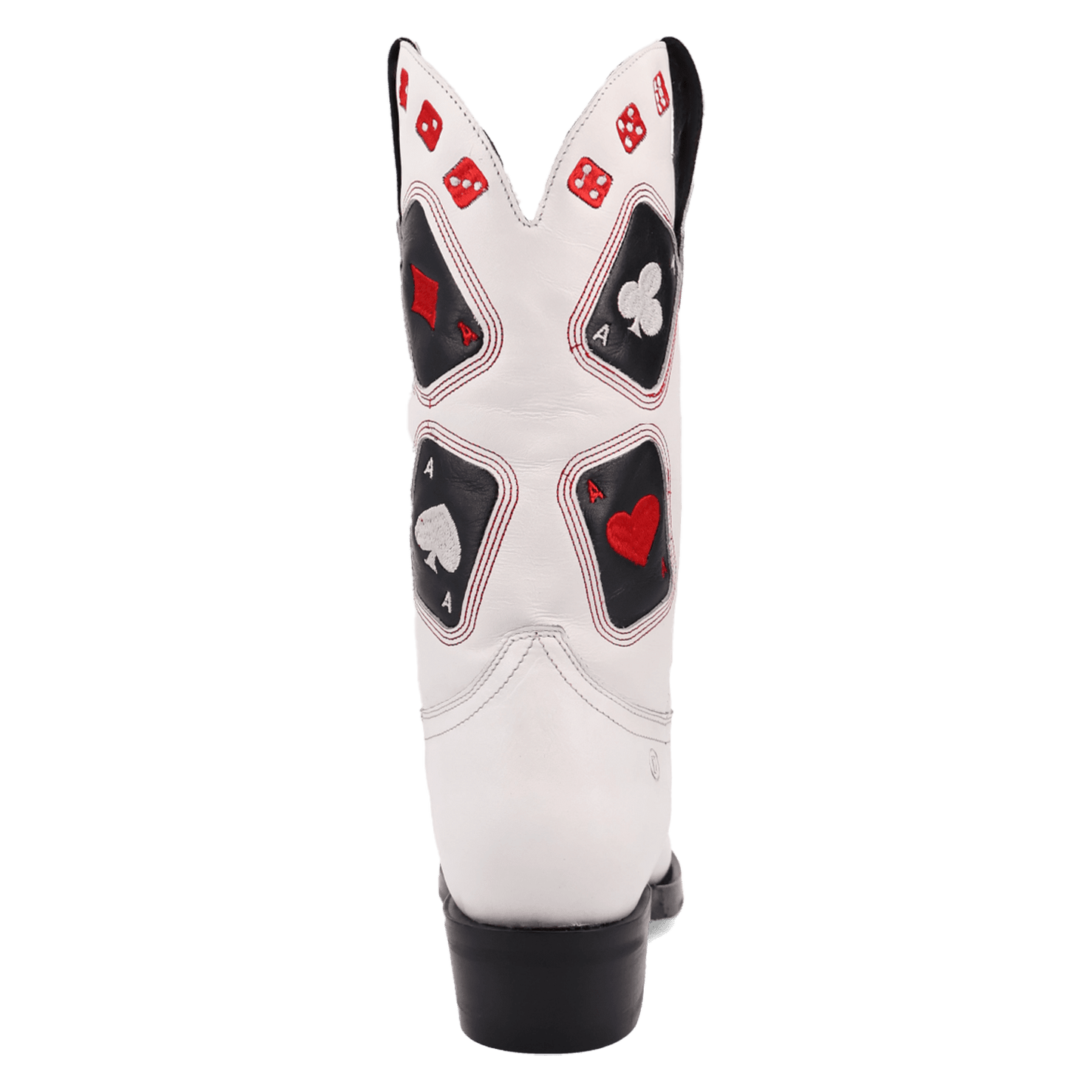 PRODUCT SHOT ACE HIGH LEATHER BOOT AT 180 DEGREE BACK ANGLE