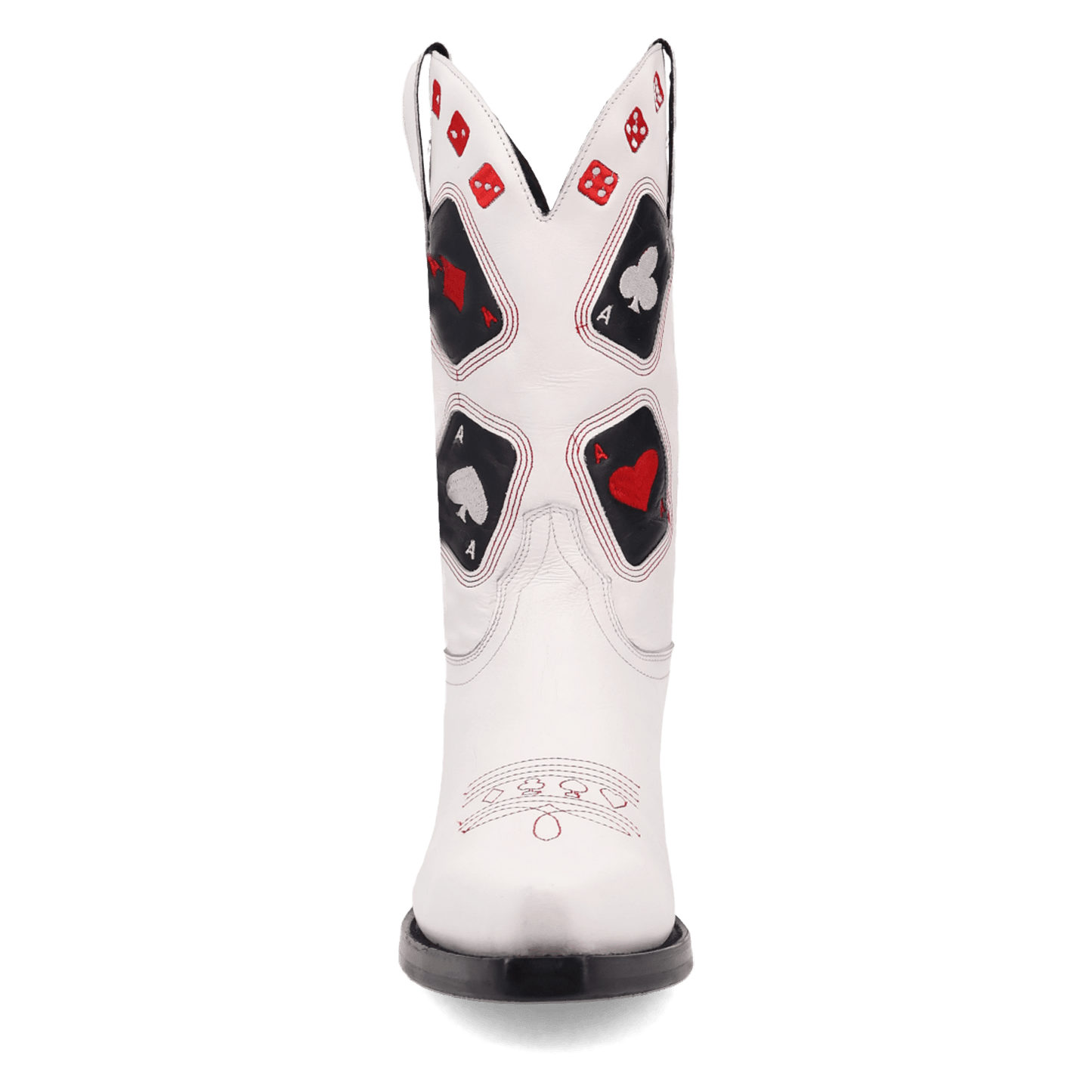 PRODUCT SHOT ACE HIGH LEATHER BOOT AT FRONT ANGLE