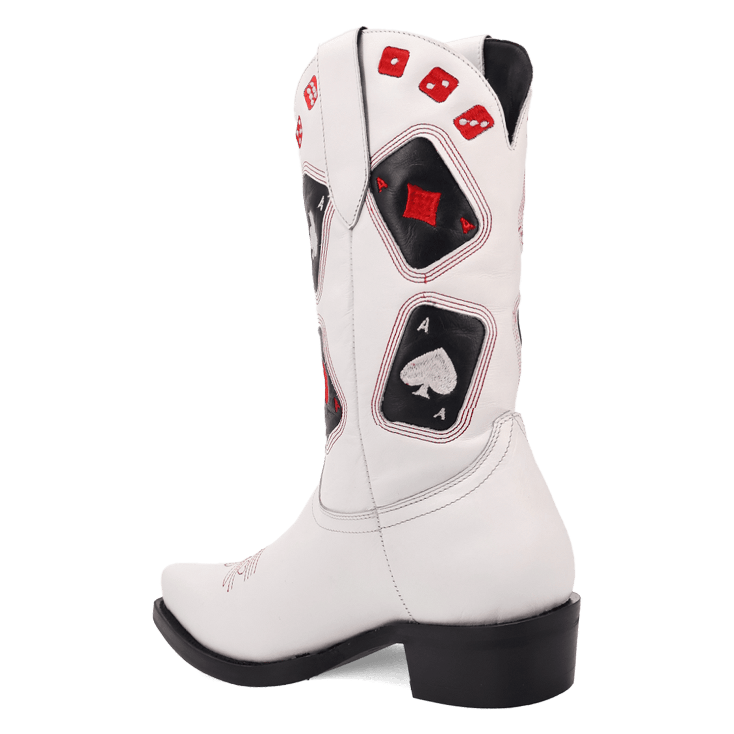 PRODUCT SHOT ACE HIGH LEATHER BOOT AT 270 DEGREE ANGLE