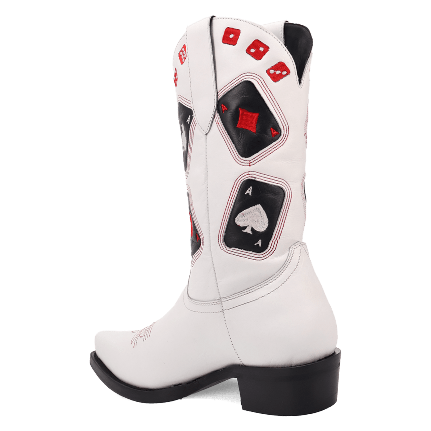 PRODUCT SHOT ACE HIGH LEATHER BOOT AT 270 DEGREE ANGLE
