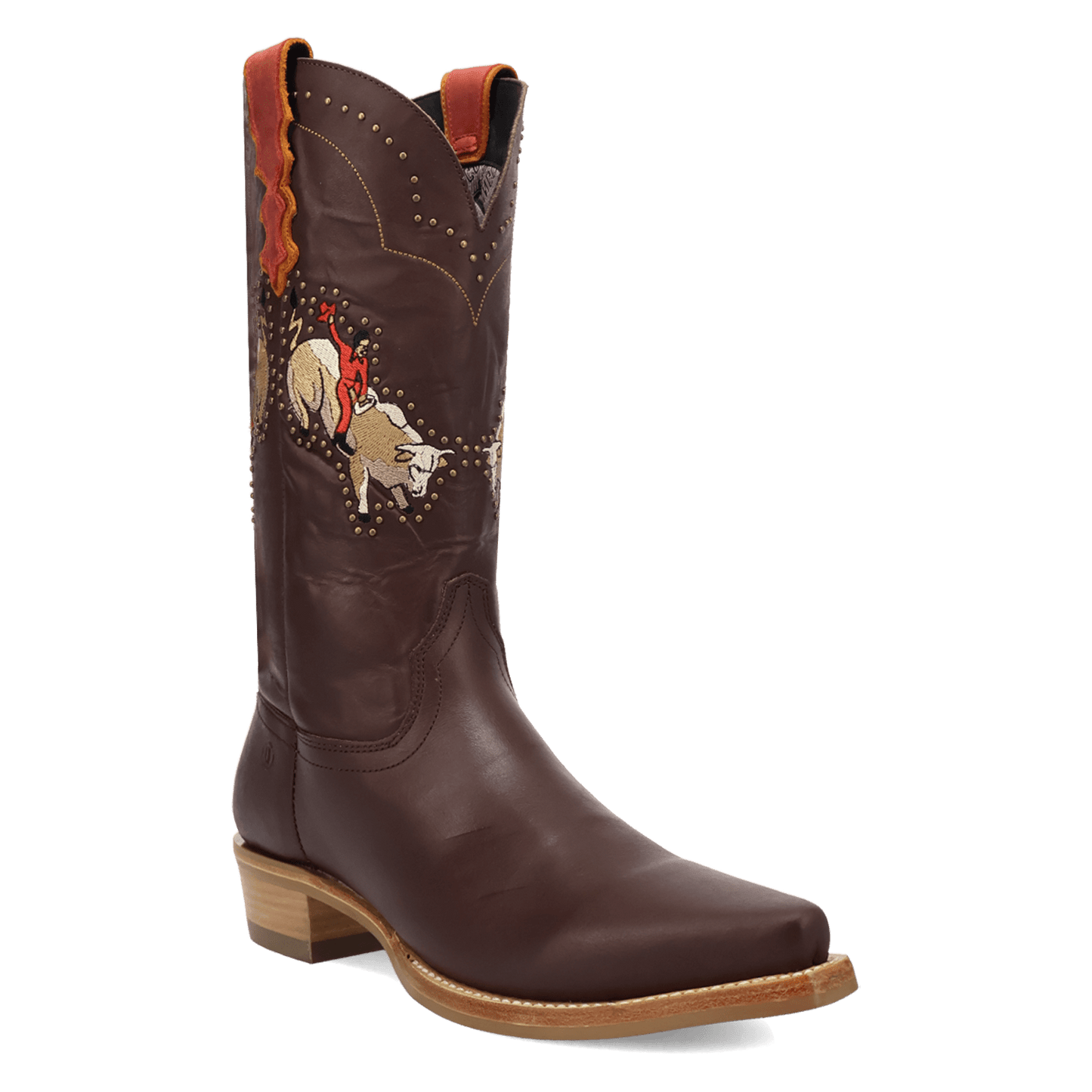 PRODUCT SHOT BUCK YEAH LEATHER BOOT AT 45 DEGREE ANGLE