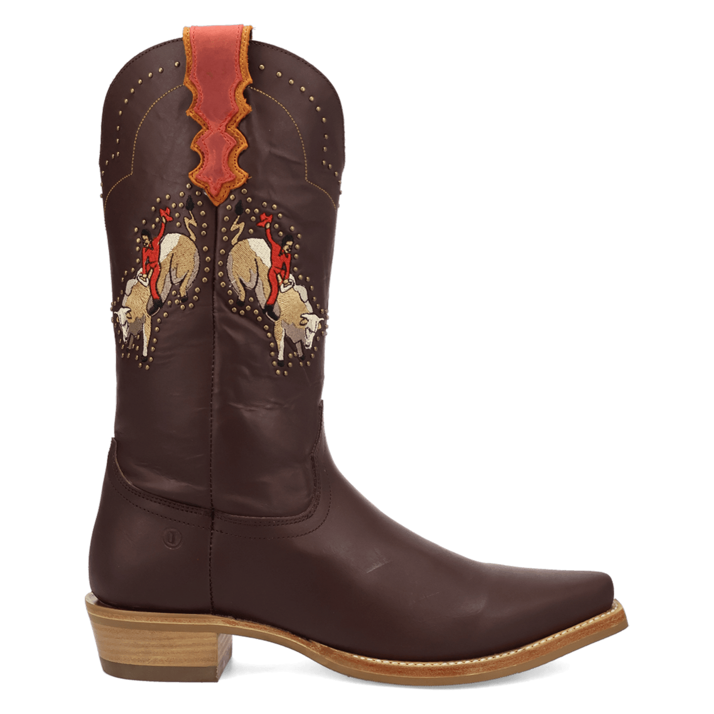 PRODUCT SHOT BUCK YEAH LEATHER BOOT AT 90 DEGREE INSIDE ANGLE