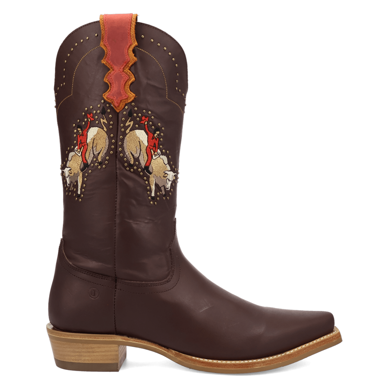 PRODUCT SHOT BUCK YEAH LEATHER BOOT AT 90 DEGREE INSIDE ANGLE