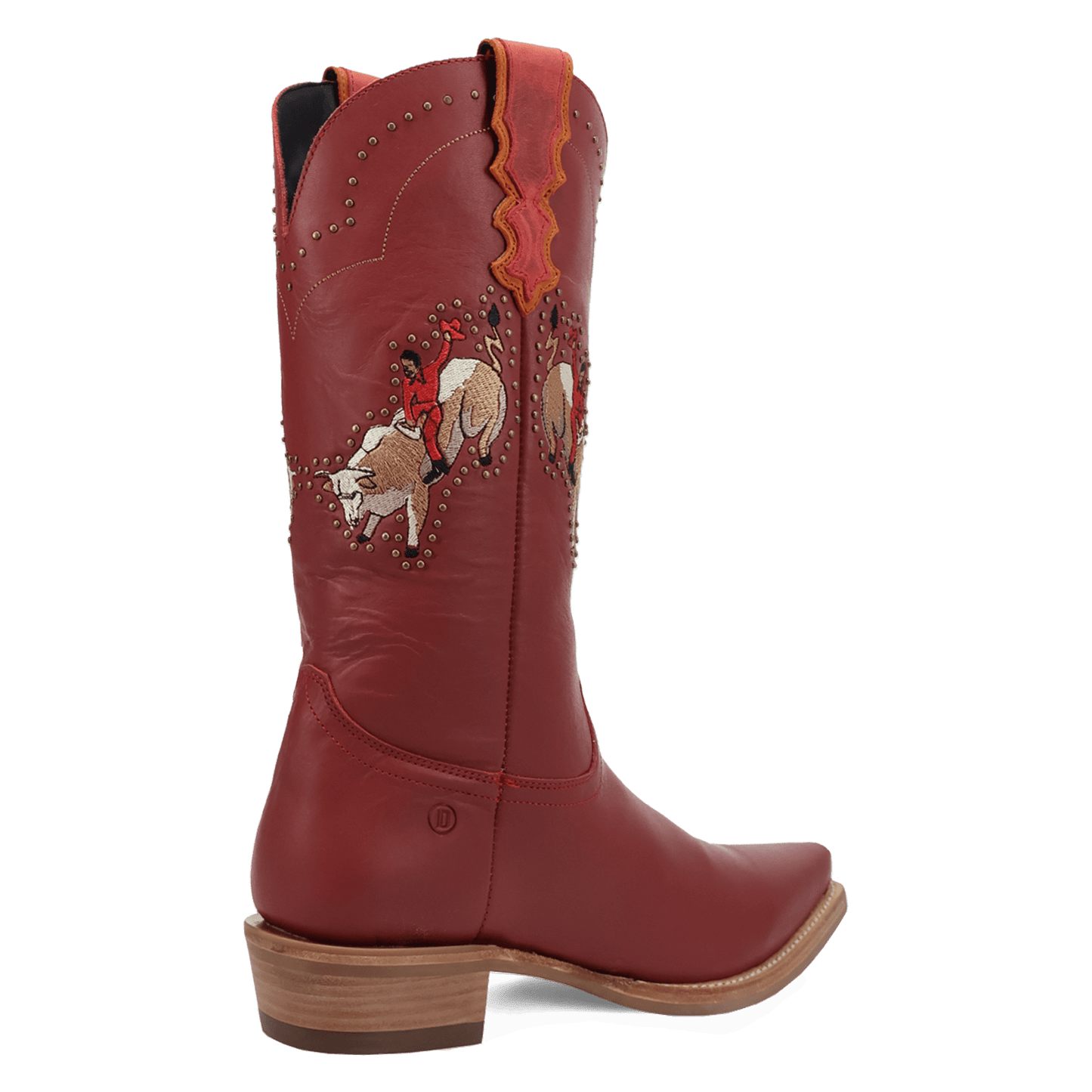 PRODUCT SHOT BUCK YEAH LEATHER BOOT AT 315 DEGREE ANGLE