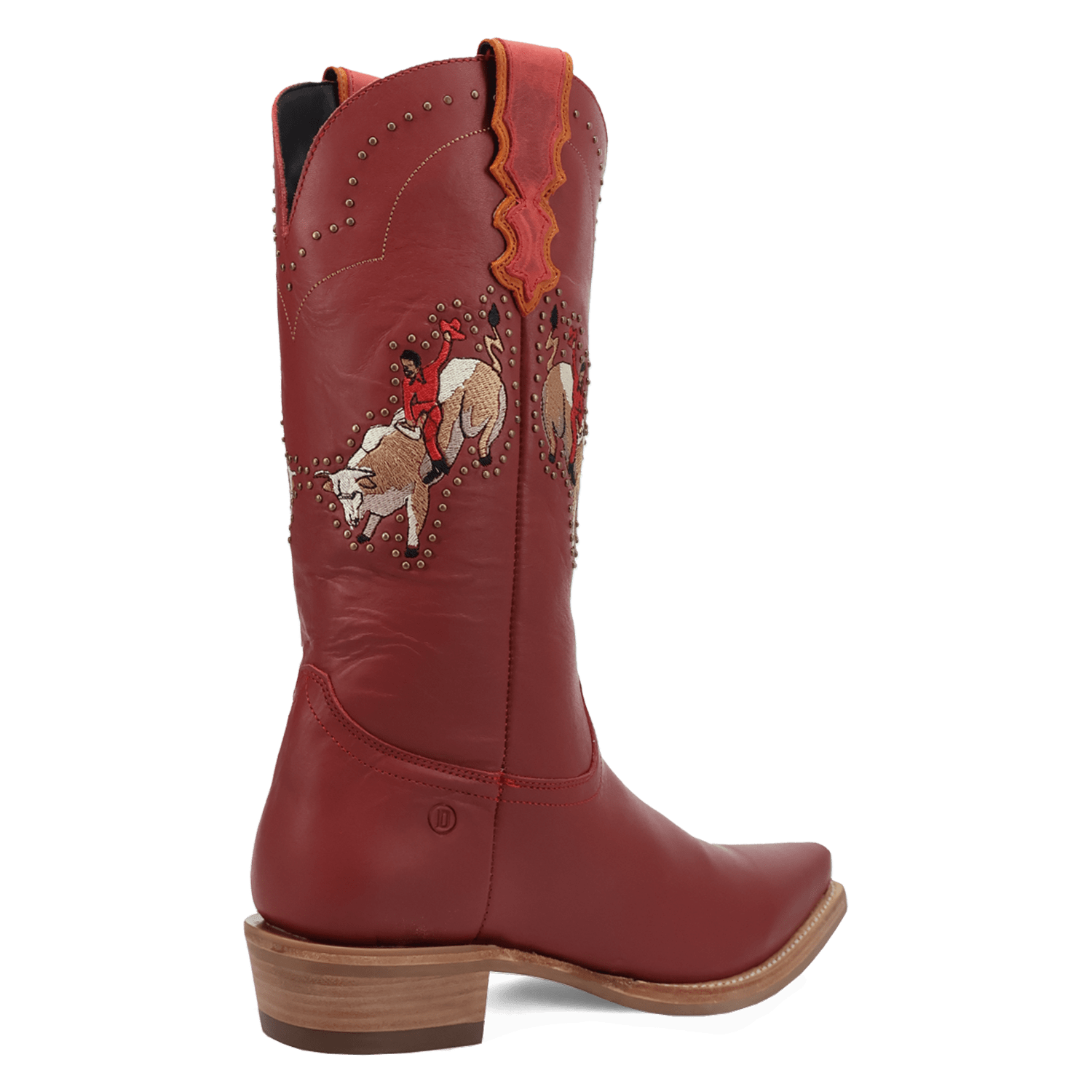 PRODUCT SHOT BUCK YEAH LEATHER BOOT AT 315 DEGREE ANGLE