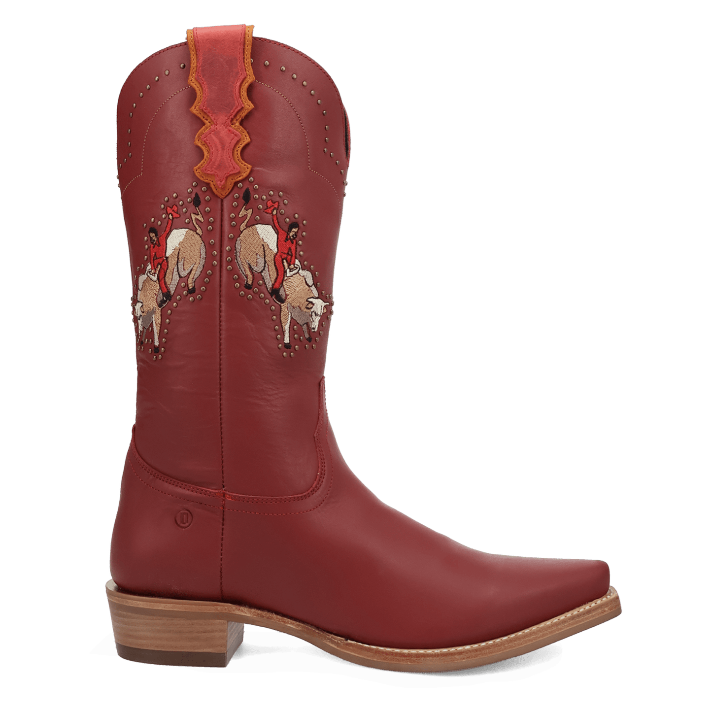 PRODUCT SHOT BUCK YEAH LEATHER BOOT AT 90 DEGREE INSIDE ANGLE
