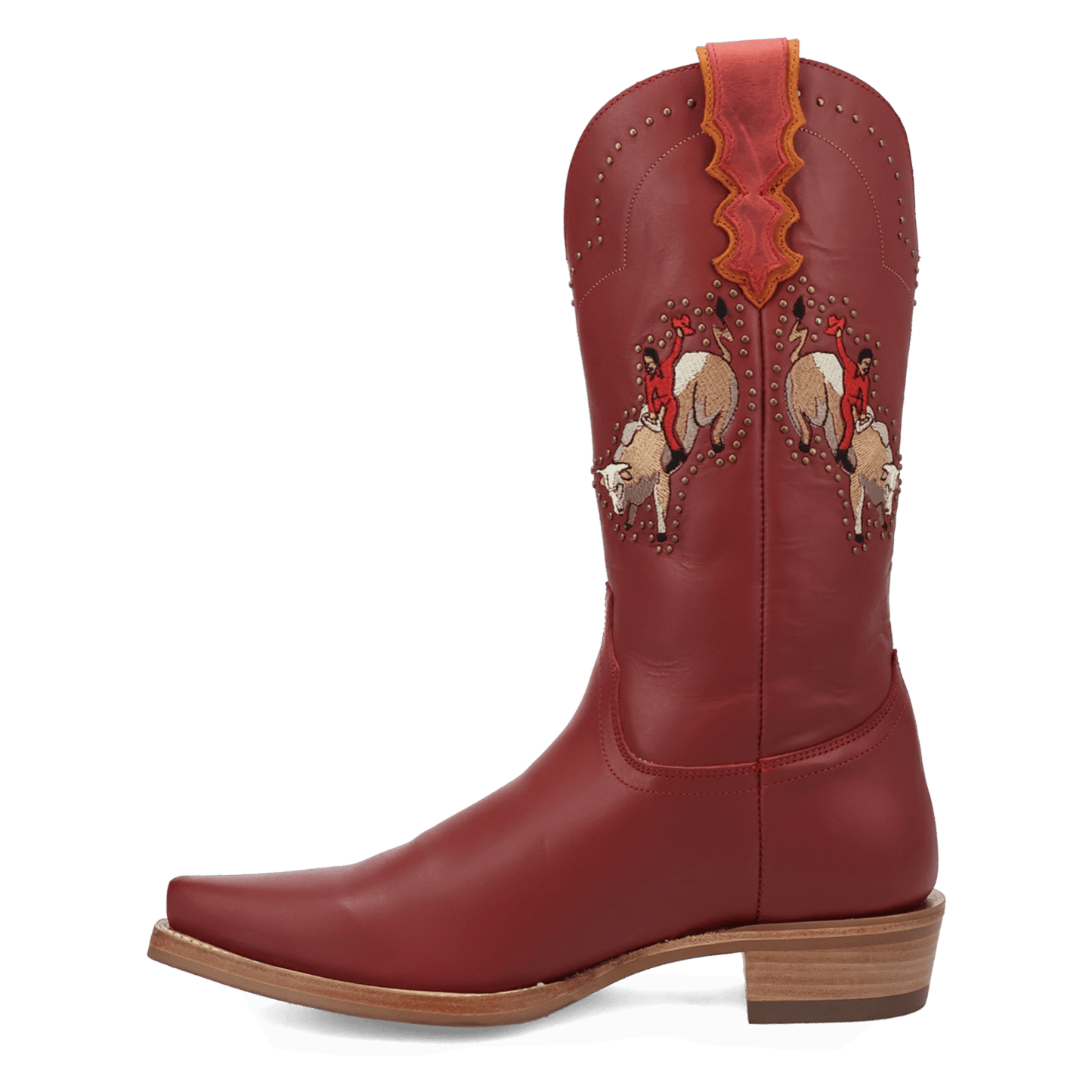 PRODUCT SHOT BUCK YEAH LEATHER BOOT AT 135 DEGREE OUTSIDE ANGLE