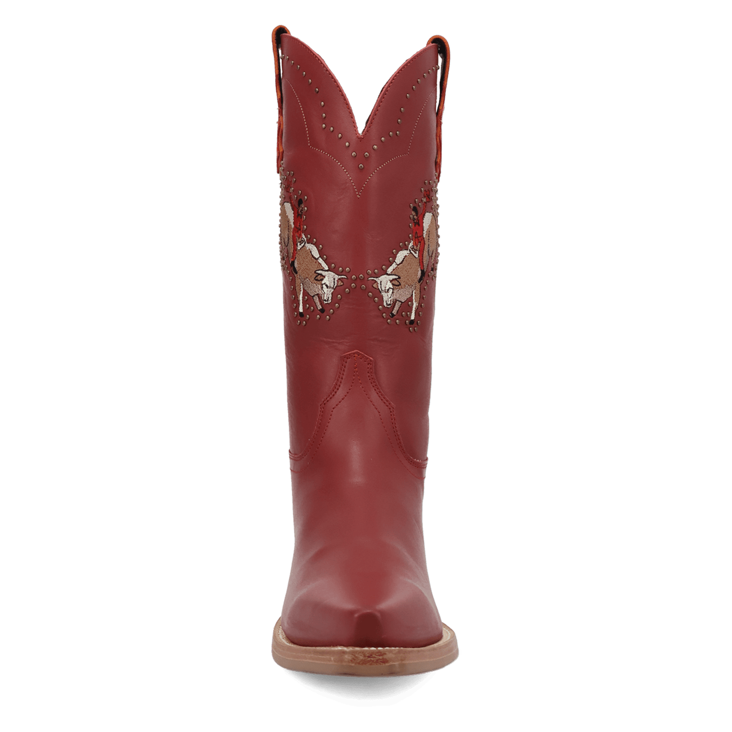 PRODUCT SHOT BUCK YEAH LEATHER BOOT AT FRONT ANGLE