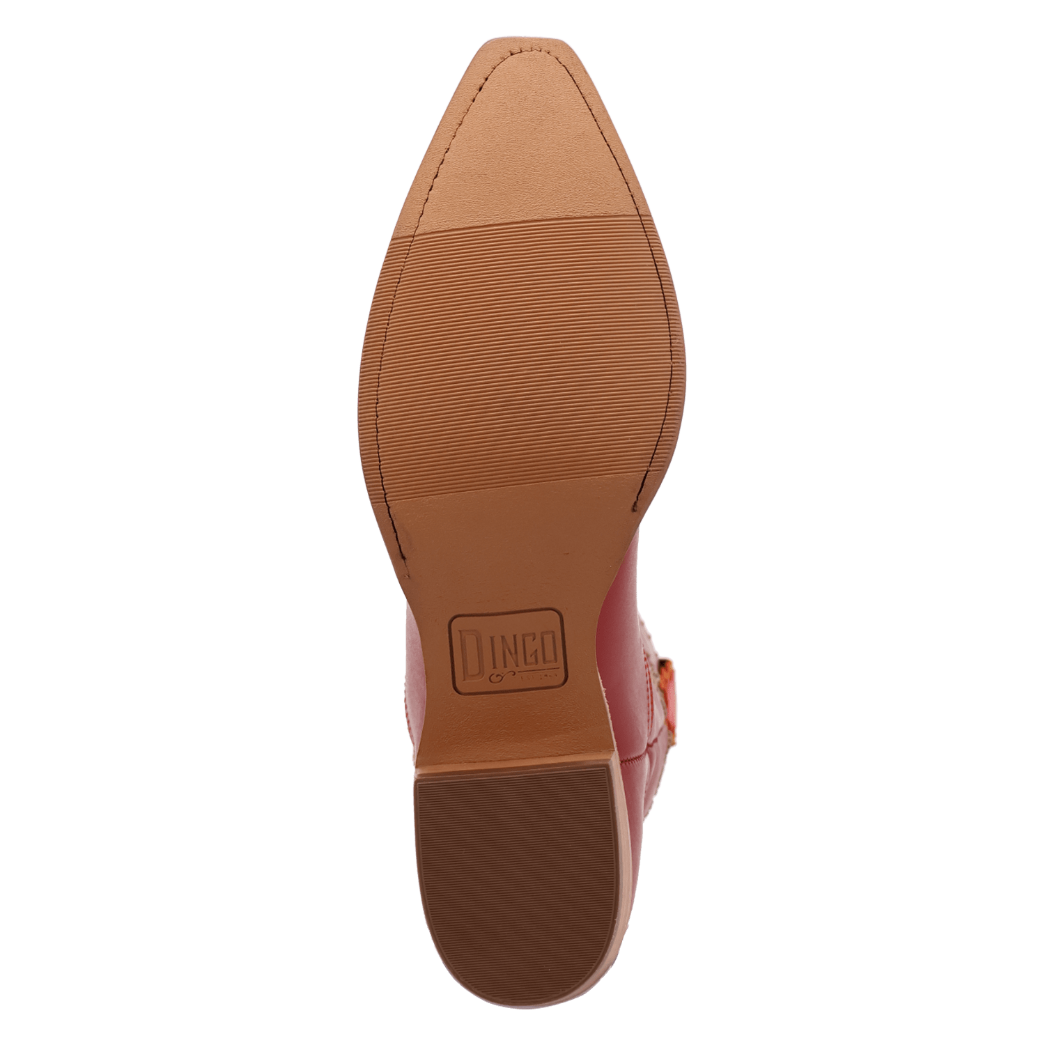 PRODUCT SHOT BUCK YEAH LEATHER BOOT AT OUTSOLE ANGLE