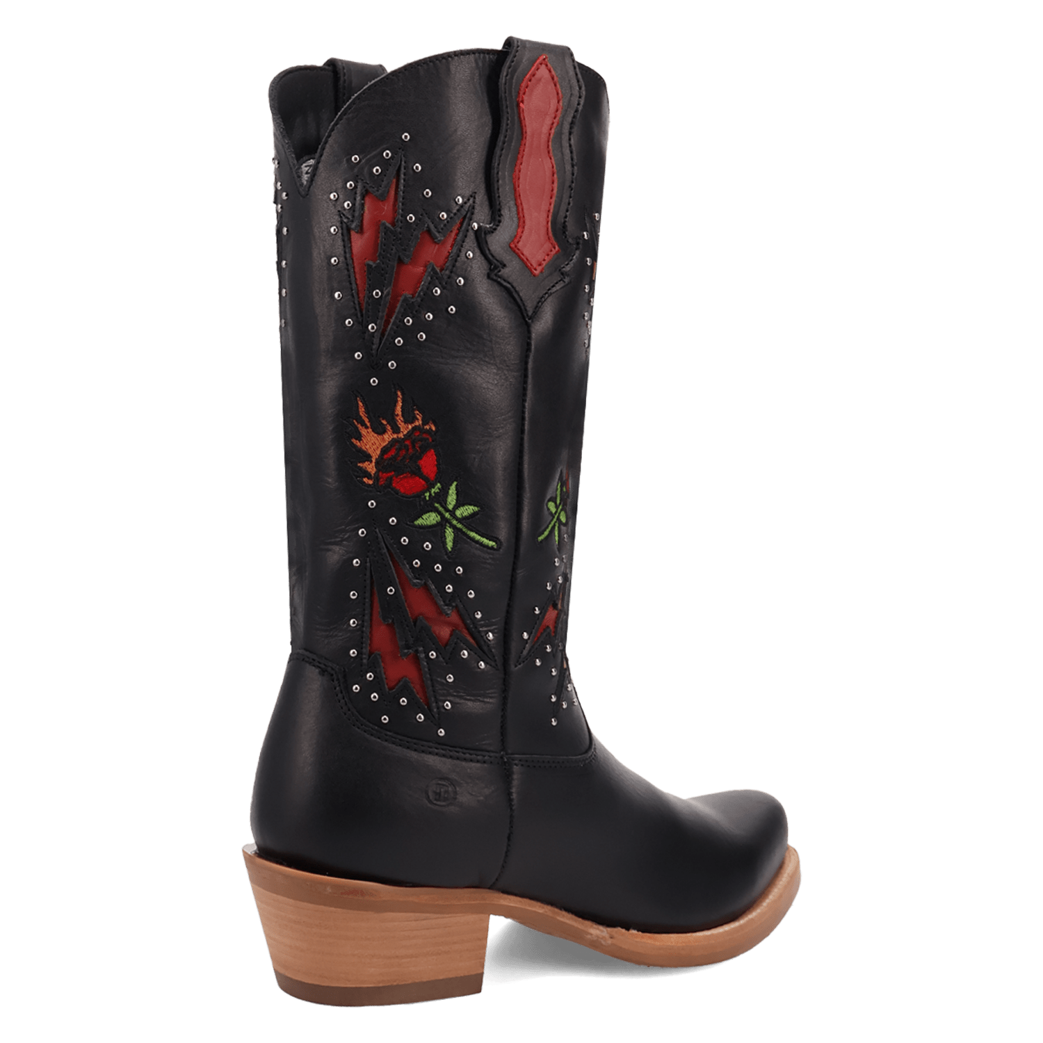 PRODUCT SHOT COUNTRY THUNDER LEATHER BOOT AT 315 DEGREE ANGLE