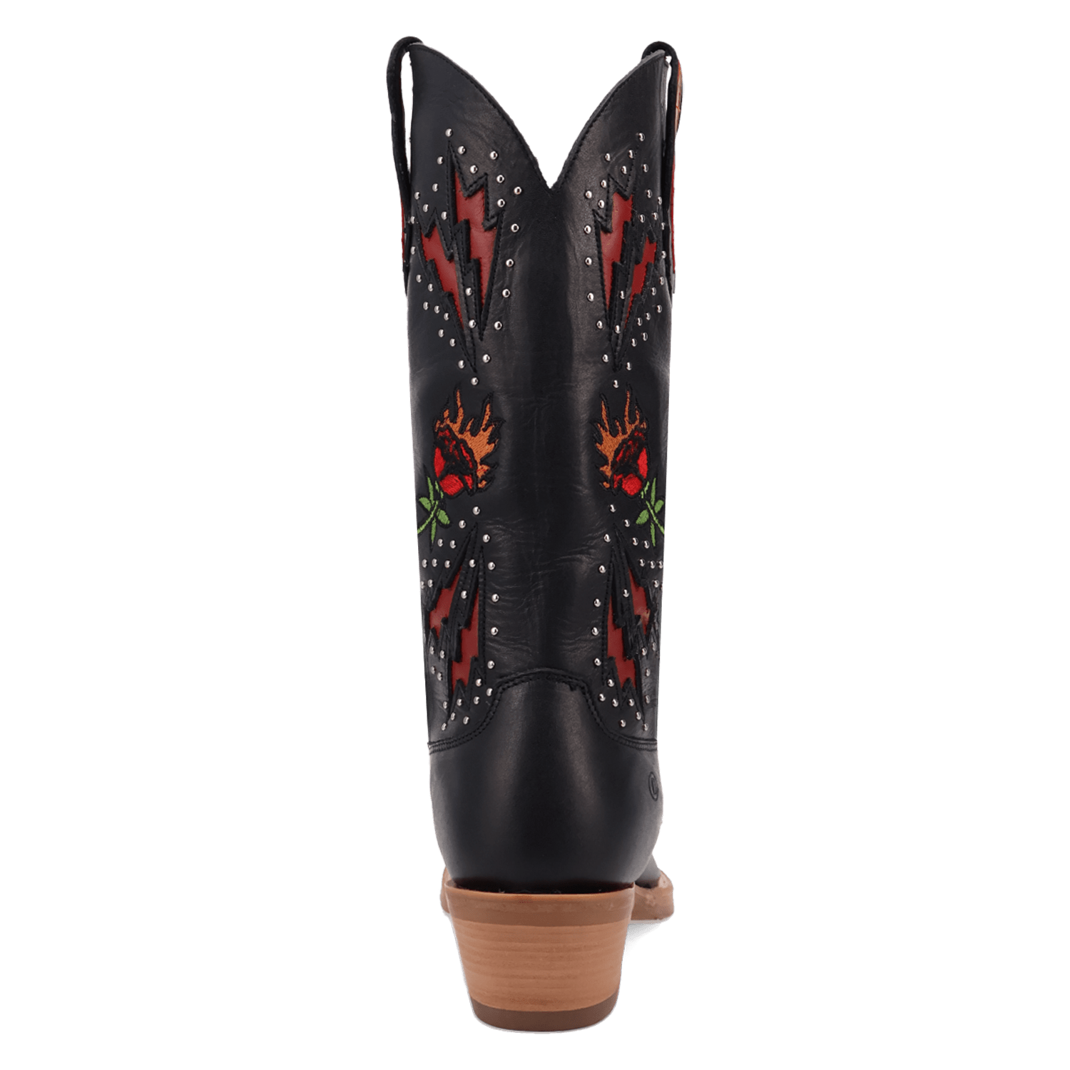 PRODUCT SHOT COUNTRY THUNDER LEATHER BOOT AT 180 DEGREE BACK ANGLE