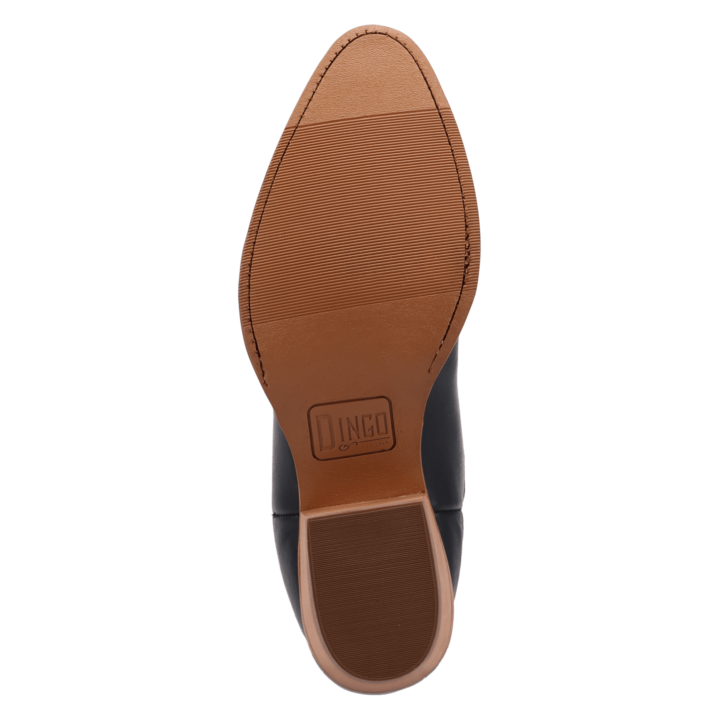 PRODUCT SHOT COUNTRY THUNDER LEATHER BOOT AT OUTSOLE ANGLE