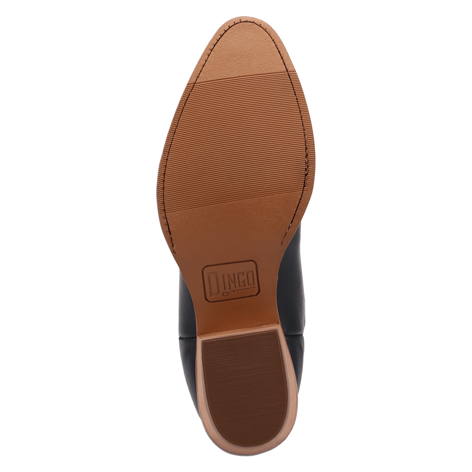 PRODUCT SHOT COUNTRY THUNDER LEATHER BOOT AT OUTSOLE ANGLE