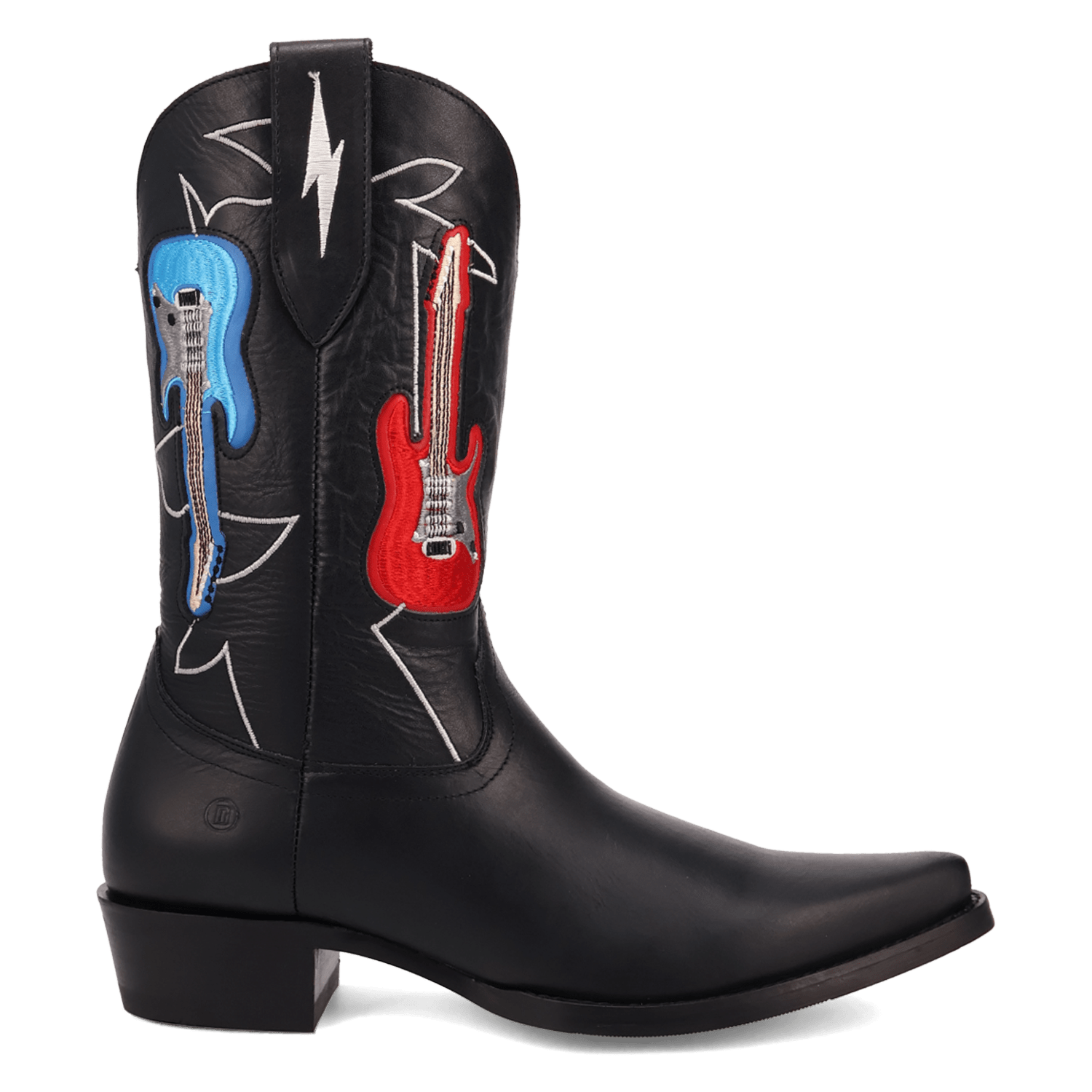 PRODUCT SHOT ROAD HOUSE LEATHER BOOT AT 90 DEGREE INSIDE ANGLE