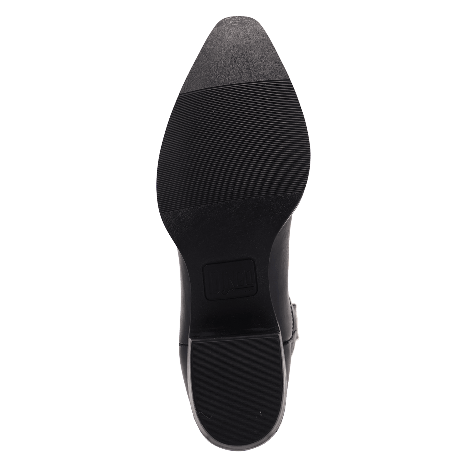PRODUCT SHOT ROAD HOUSE LEATHER BOOT AT OUTSOLE ANGLE