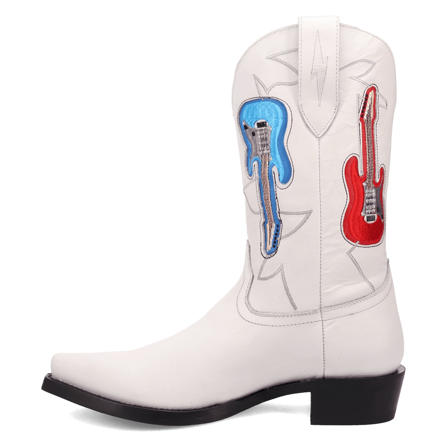 PRODUCT SHOT ROAD HOUSE LEATHER BOOT AT 135 DEGREE OUTSIDE ANGLE