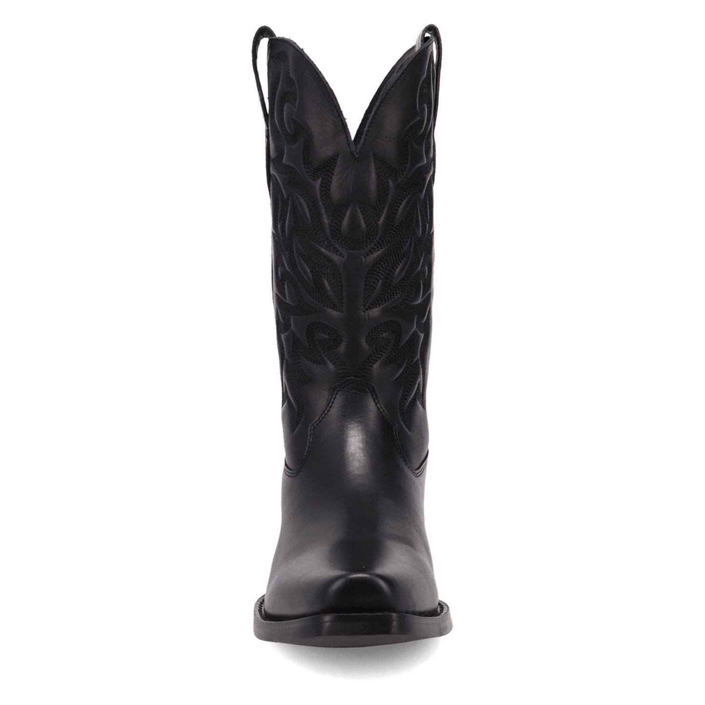 PRODUCT SHOT YOUNG BLOOD LEATHER BOOT AT FRONT ANGLE