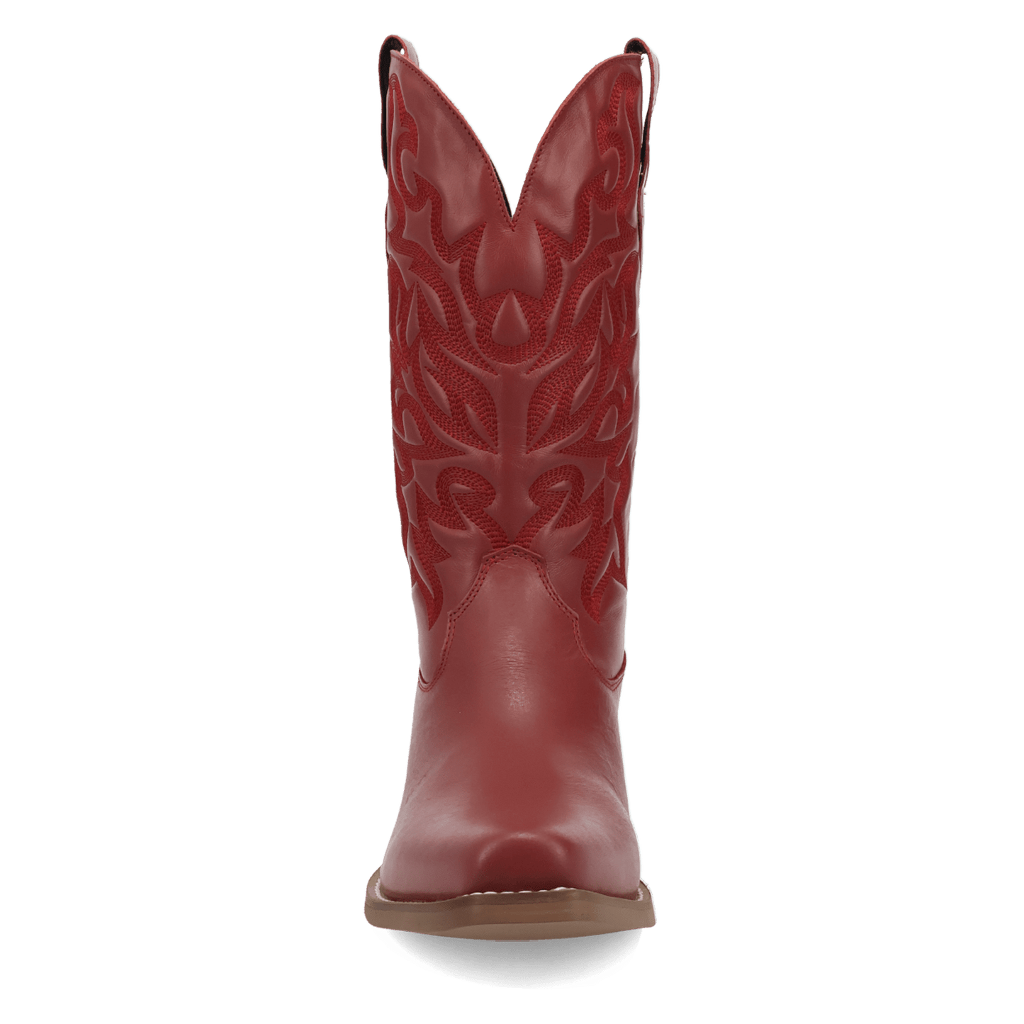 PRODUCT SHOT YOUNG BLOOD LEATHER BOOT AT FRONT ANGLE