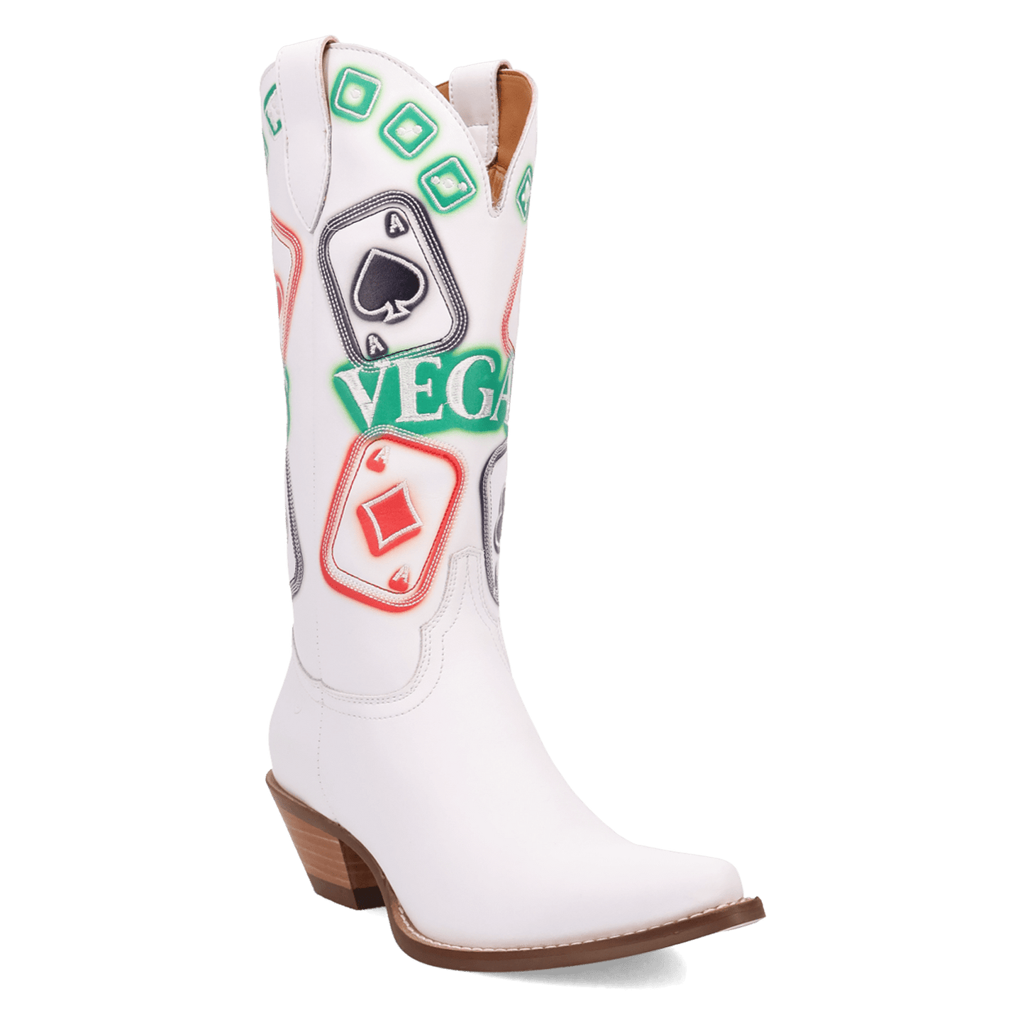 PRODUCT SHOT VEGAS LEATHER BOOT AT 45 DEGREE ANGLE