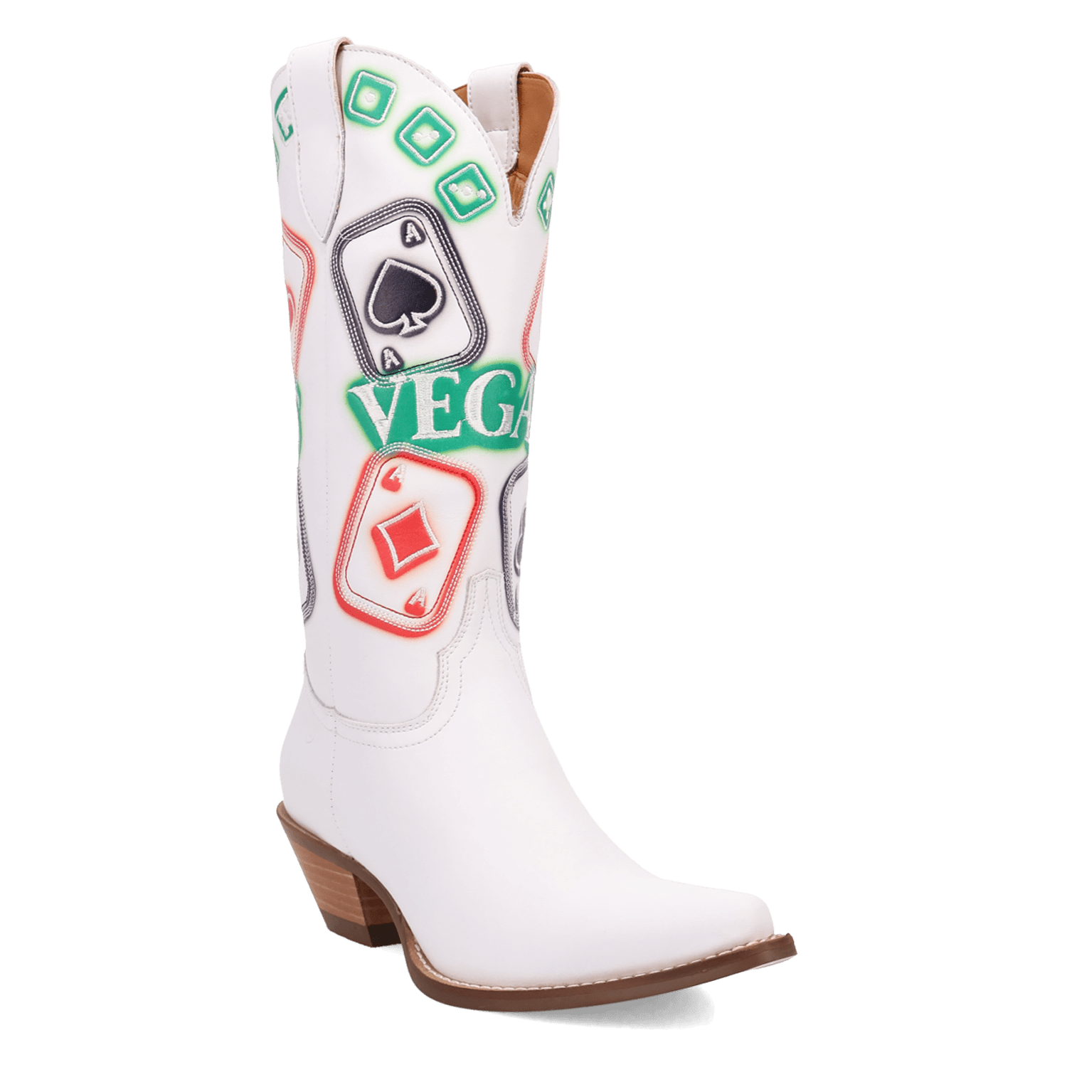 PRODUCT SHOT VEGAS LEATHER BOOT AT 45 DEGREE ANGLE
