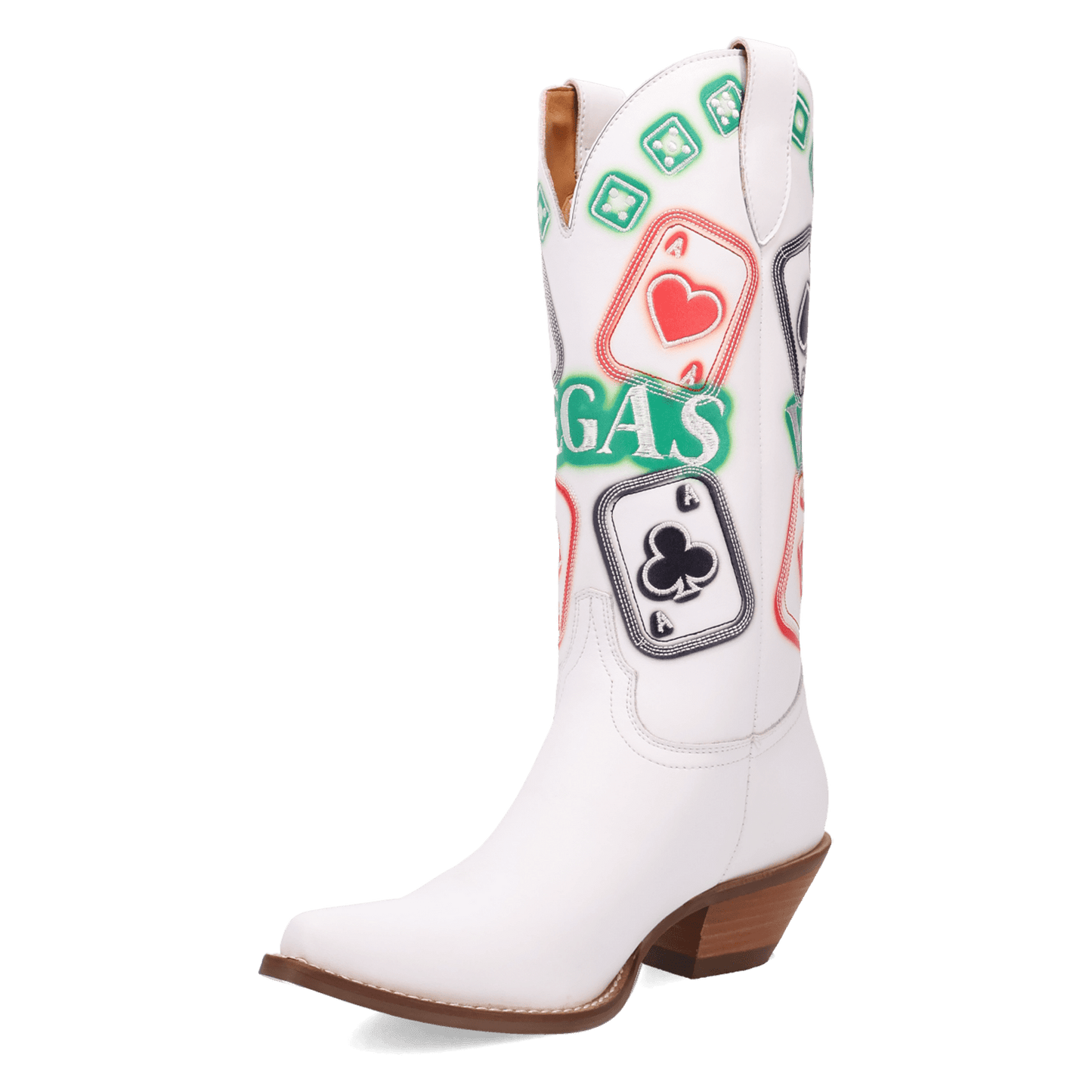 PRODUCT SHOT VEGAS LEATHER BOOT AT 225 DEGREE ANGLE