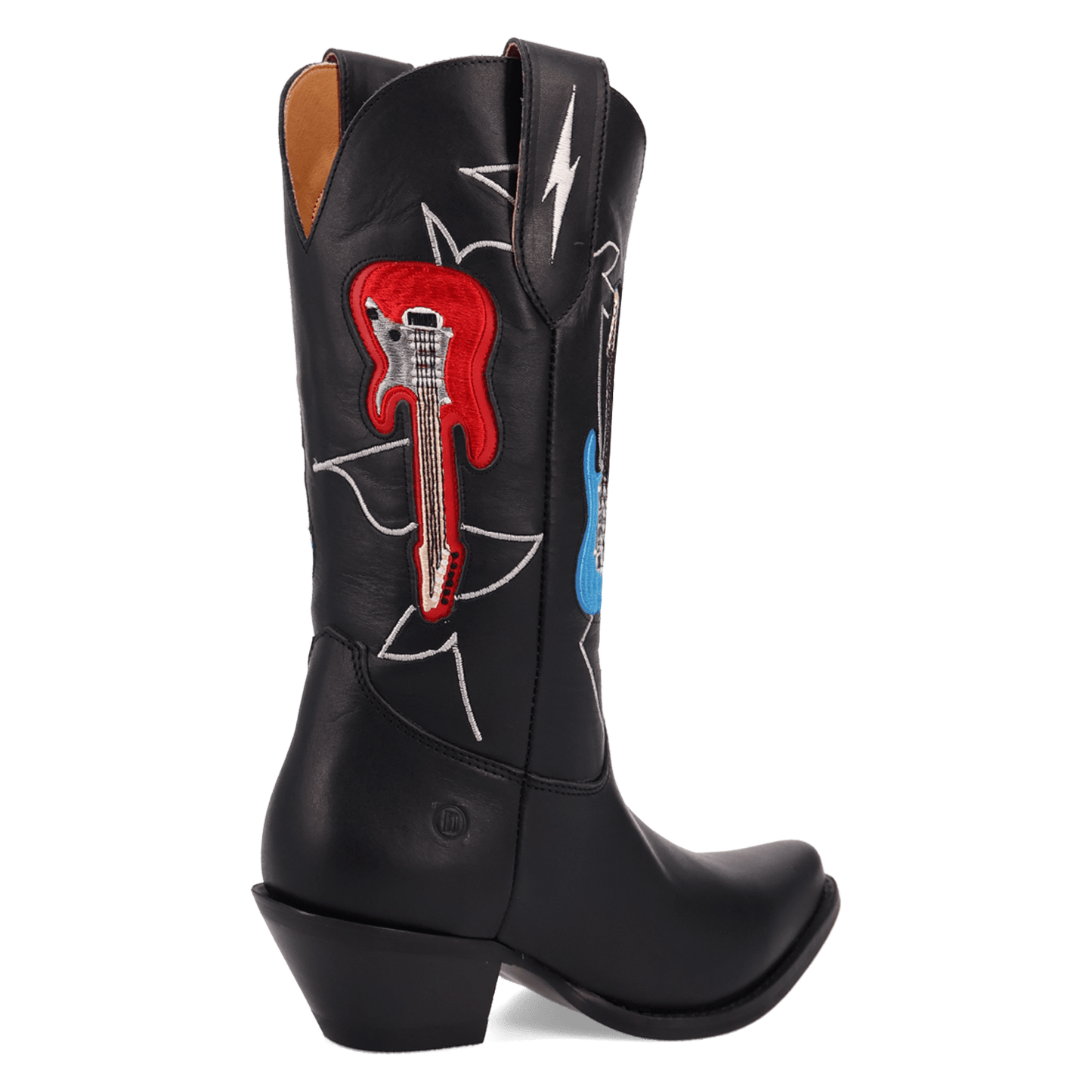 PRODUCT SHOT JUKEBOX LEATHER BOOT AT 315 DEGREE ANGLE