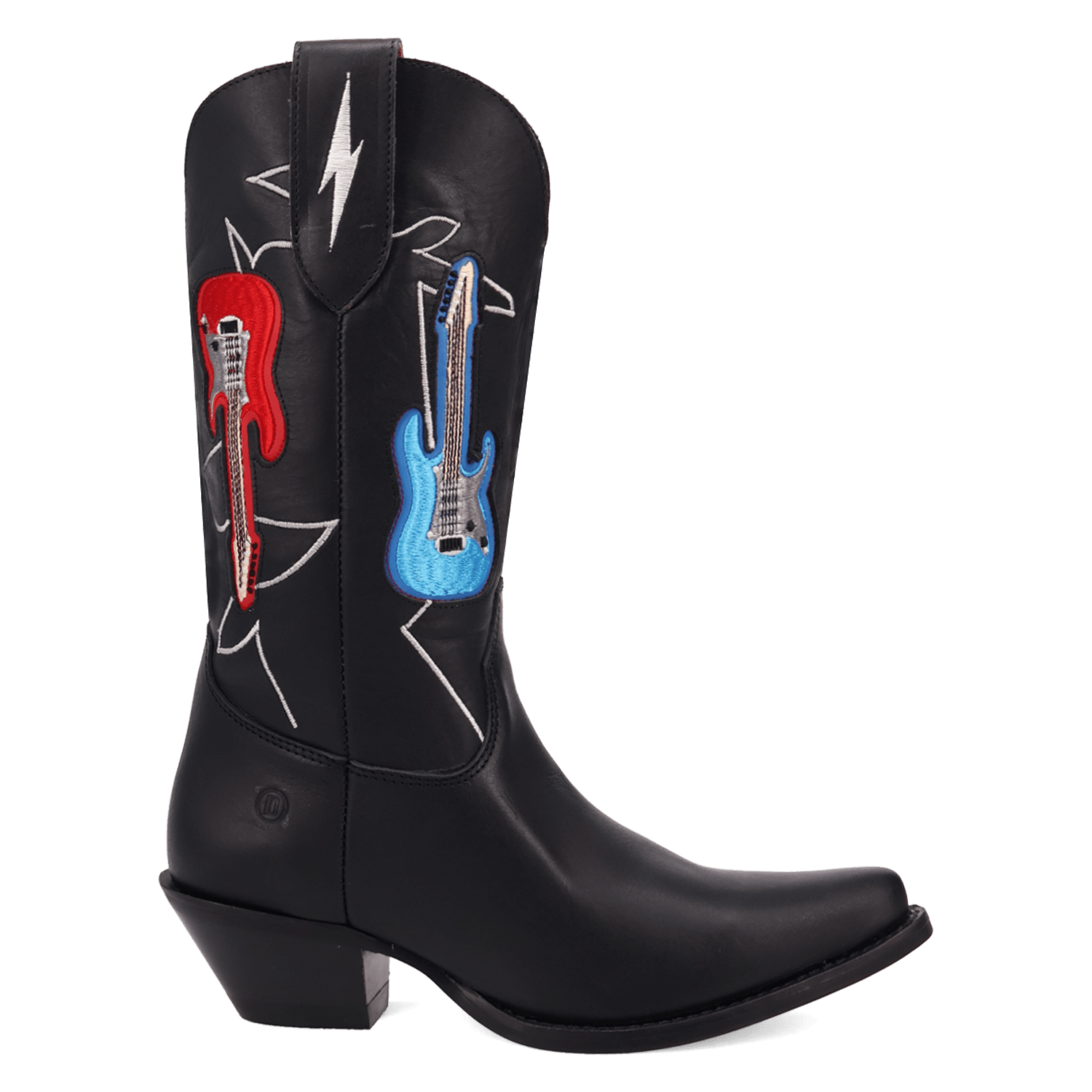 PRODUCT SHOT JUKEBOX LEATHER BOOT AT 90 DEGREE INSIDE ANGLE