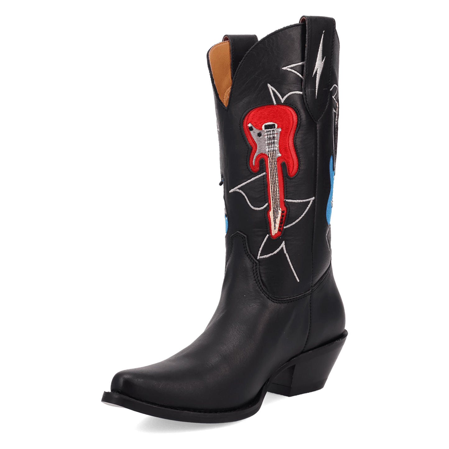 PRODUCT SHOT JUKEBOX LEATHER BOOT AT 225 DEGREE ANGLE
