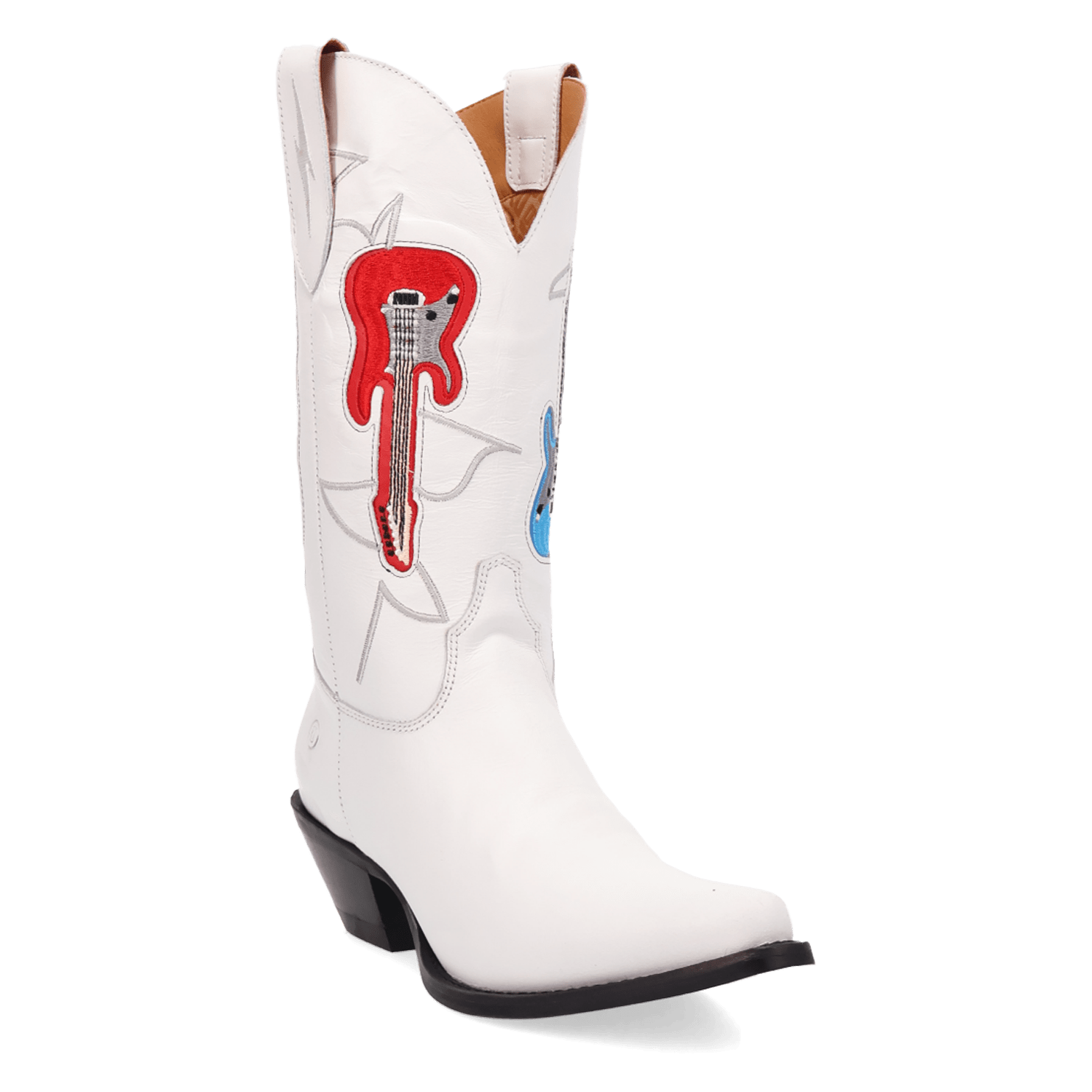 PRODUCT SHOT JUKEBOX LEATHER BOOT AT 45 DEGREE ANGLE