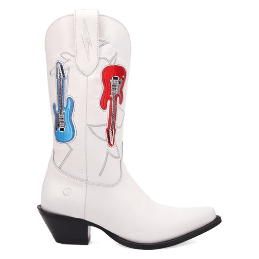 PRODUCT SHOT JUKEBOX LEATHER BOOT AT 90 DEGREE INSIDE ANGLE