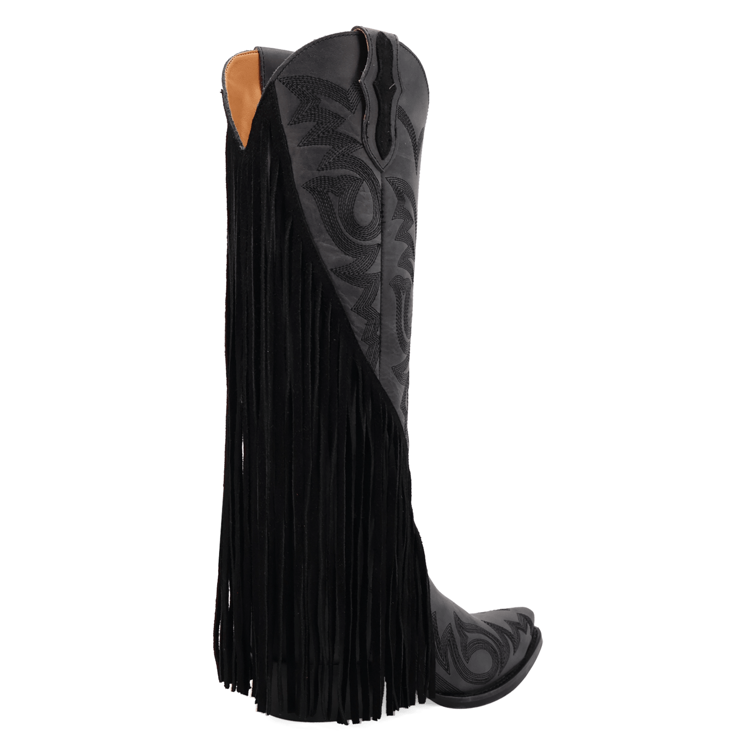 PRODUCT SHOT WALK WEST LEATHER BOOT AT 315 DEGREE ANGLE