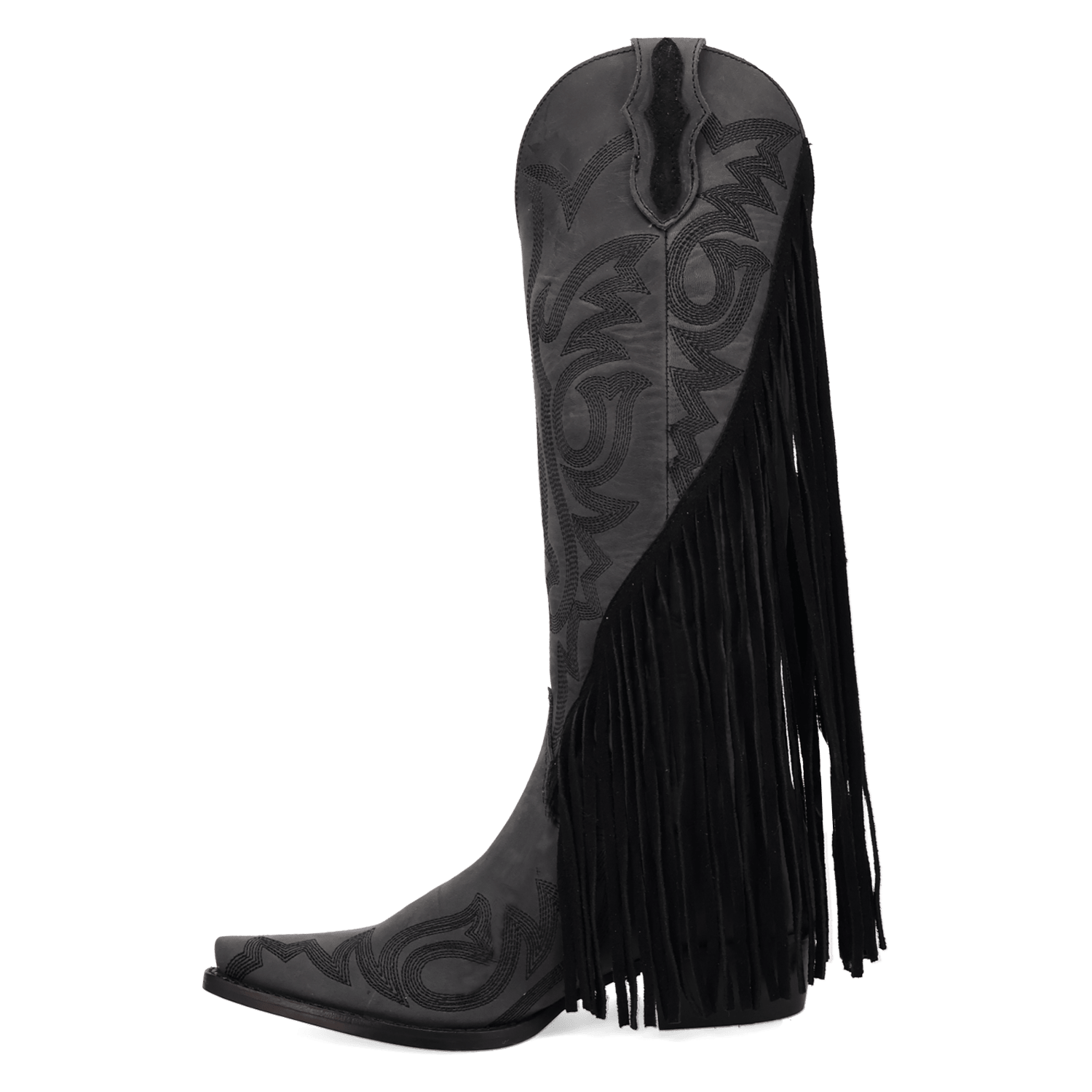 PRODUCT SHOT WALK WEST LEATHER BOOT AT 135 DEGREE OUTSIDE ANGLE